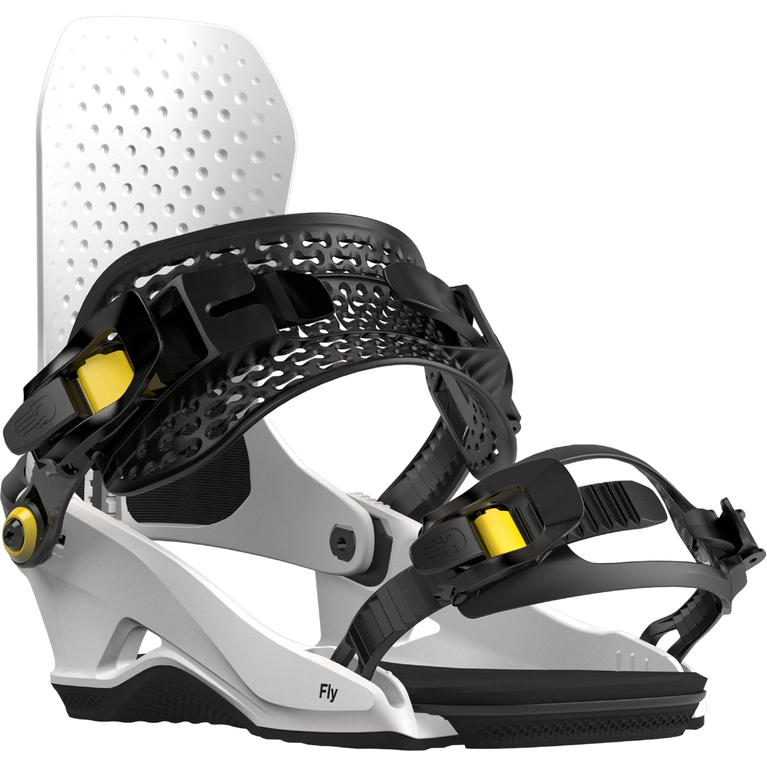 2024 White Fly Bataleon Snowboard Bindings Front