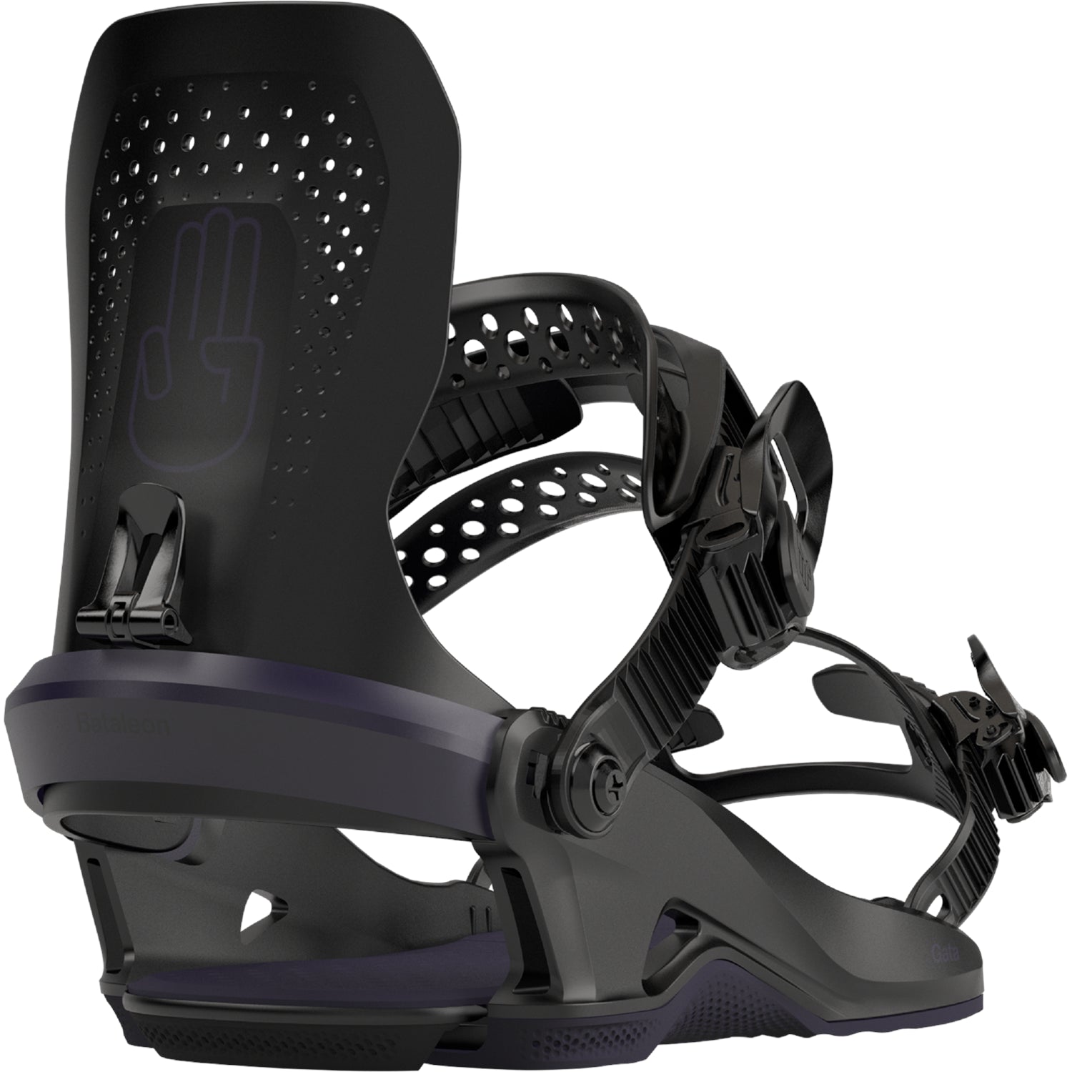 2024 Women's Black Gata Bataleon Snowboard Bindings