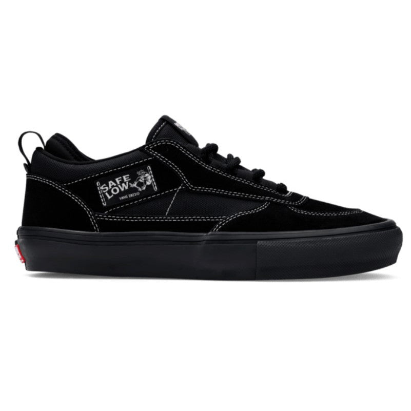 Black/Black Safe Low Vans Skate Shoe