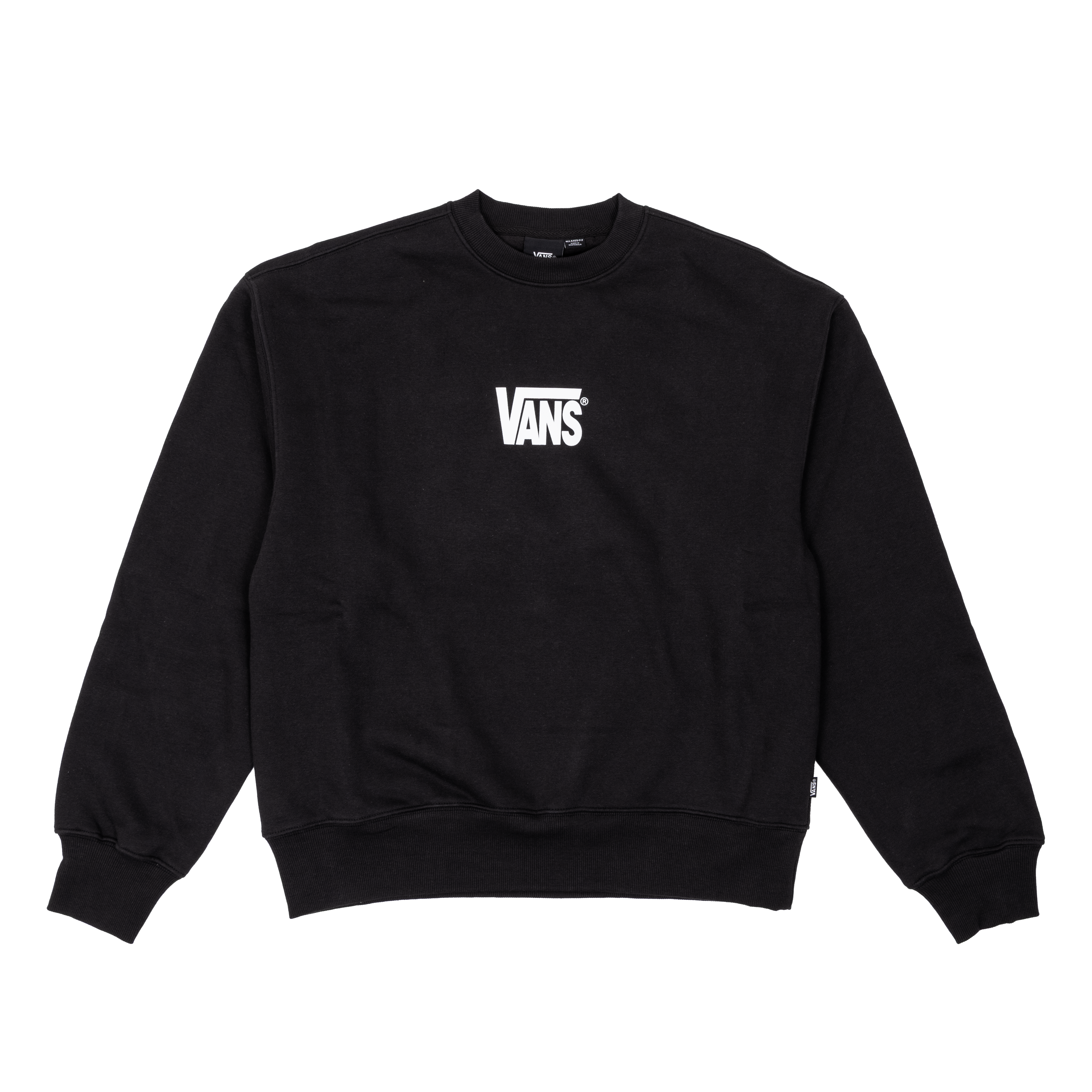 Vans Stretch Logo Crewneck - Black/White