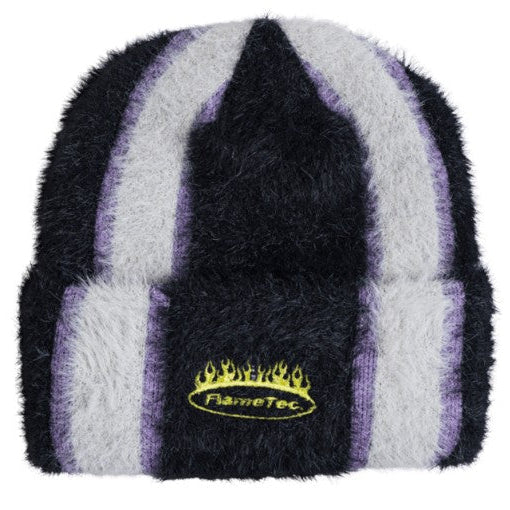 Corduroy Flametec Mohair Beanie - Black