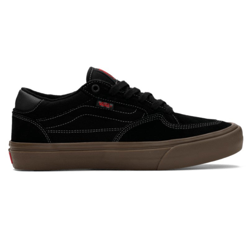 Black/Gum Rowan Vans Skate Shoe