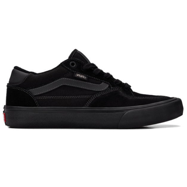 Black Contrast Vans Skate Rowan Shoe