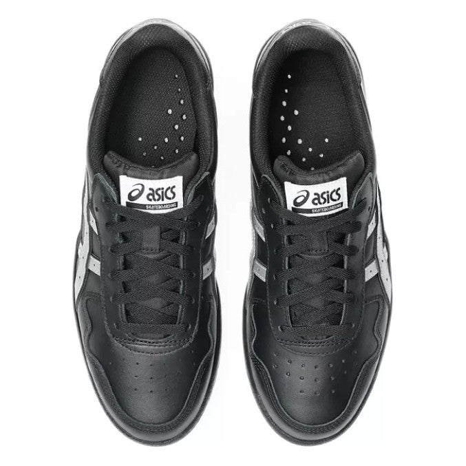 Black/Silver Japan Pro Asics Skate Shoe Top