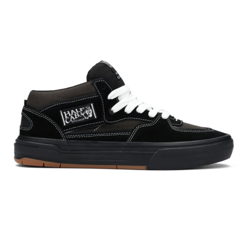 Black/Asphalt Half Cab Wafflecup Vans Skate Shoe