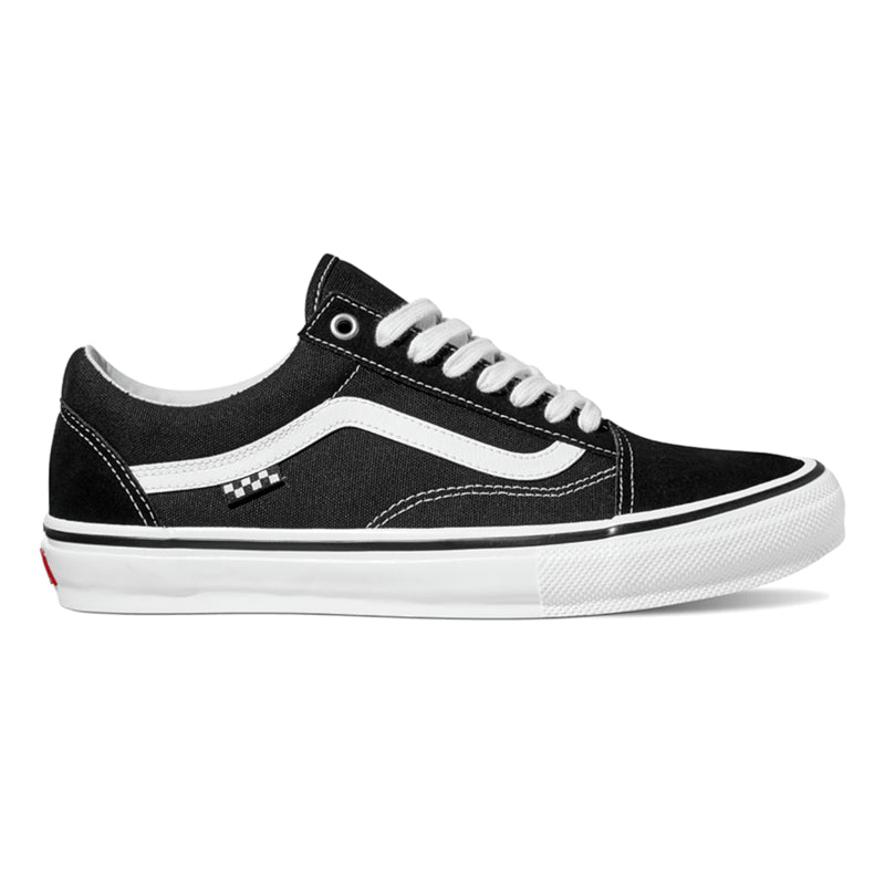 Vans Skate Old Skool Skateboard Shoe - Black/White display picture 3
