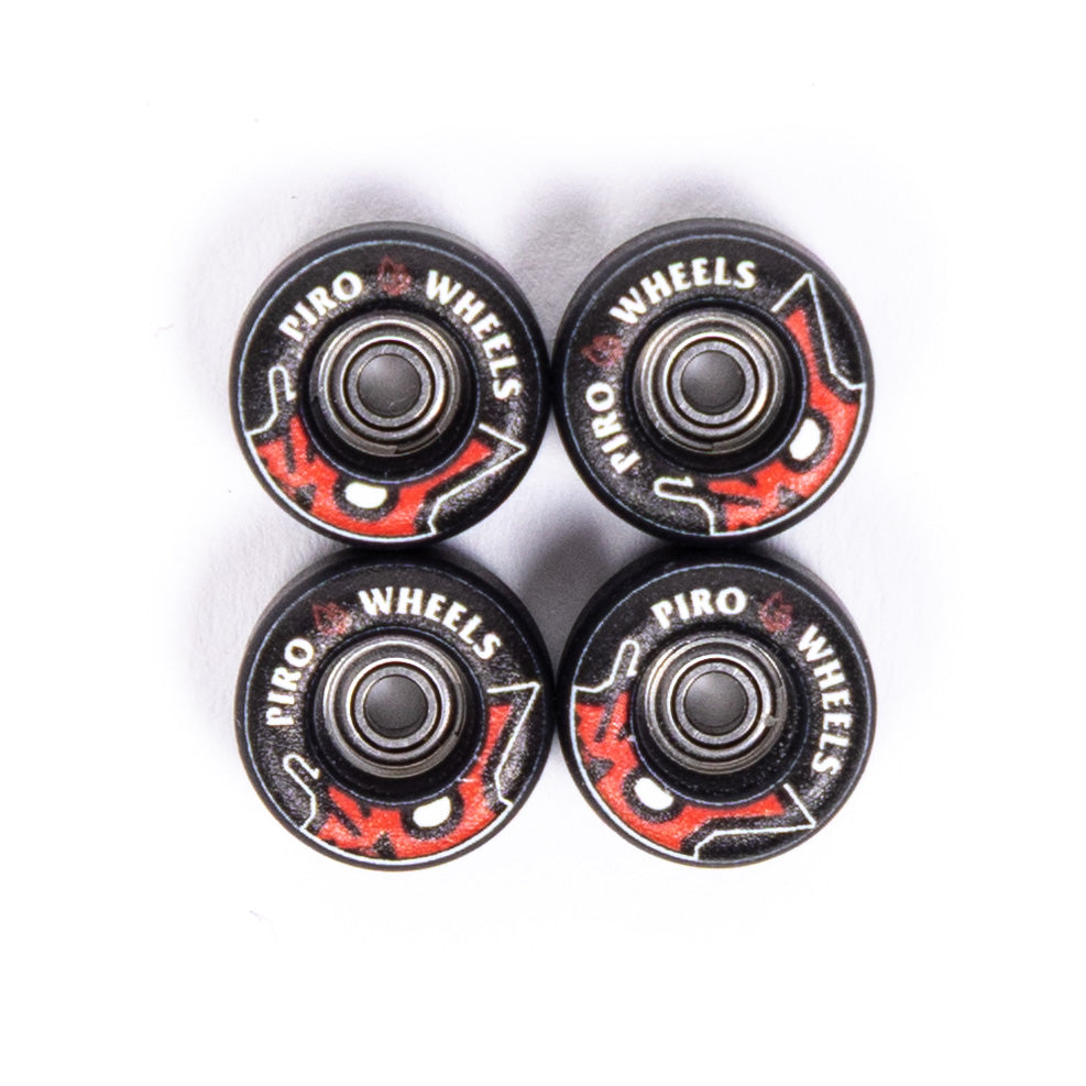 Piro Bone Head Performance Fingerboard Wheels - Black