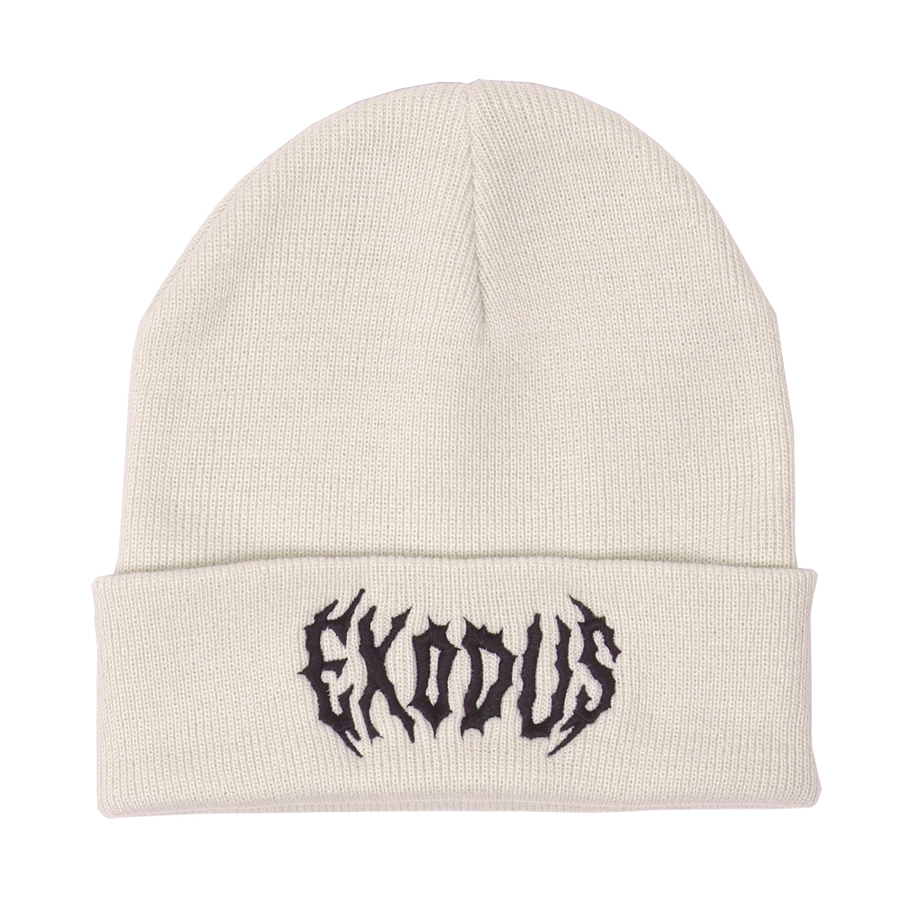 Exodus Metal Cuff Beanie - Bone