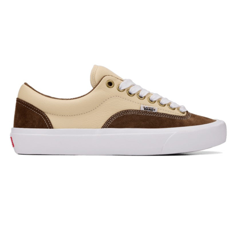 Brown/Tan Era Stub Vans Skate Shoe