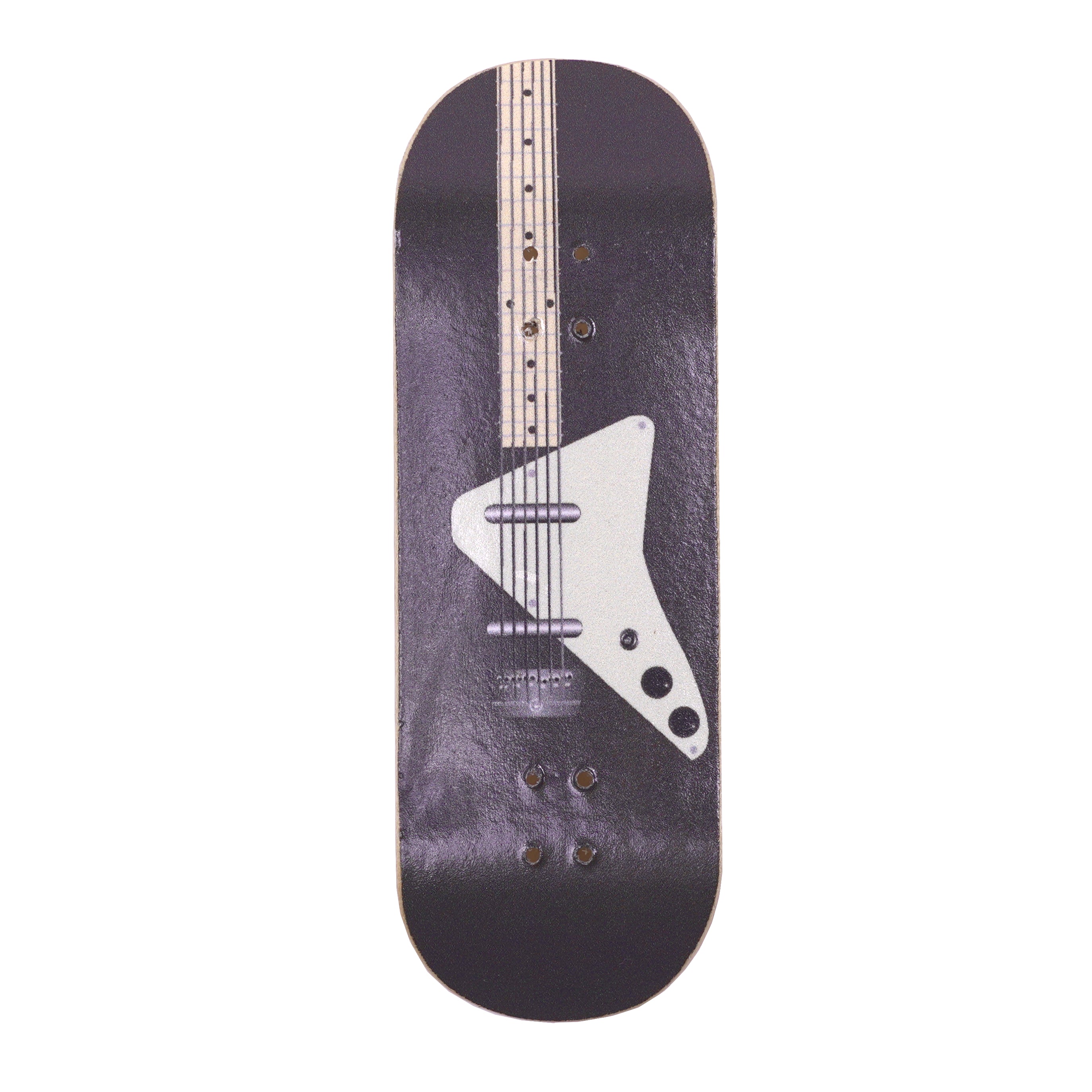 Brown Danelectro Guitar False Alarm Fingerboard Deck