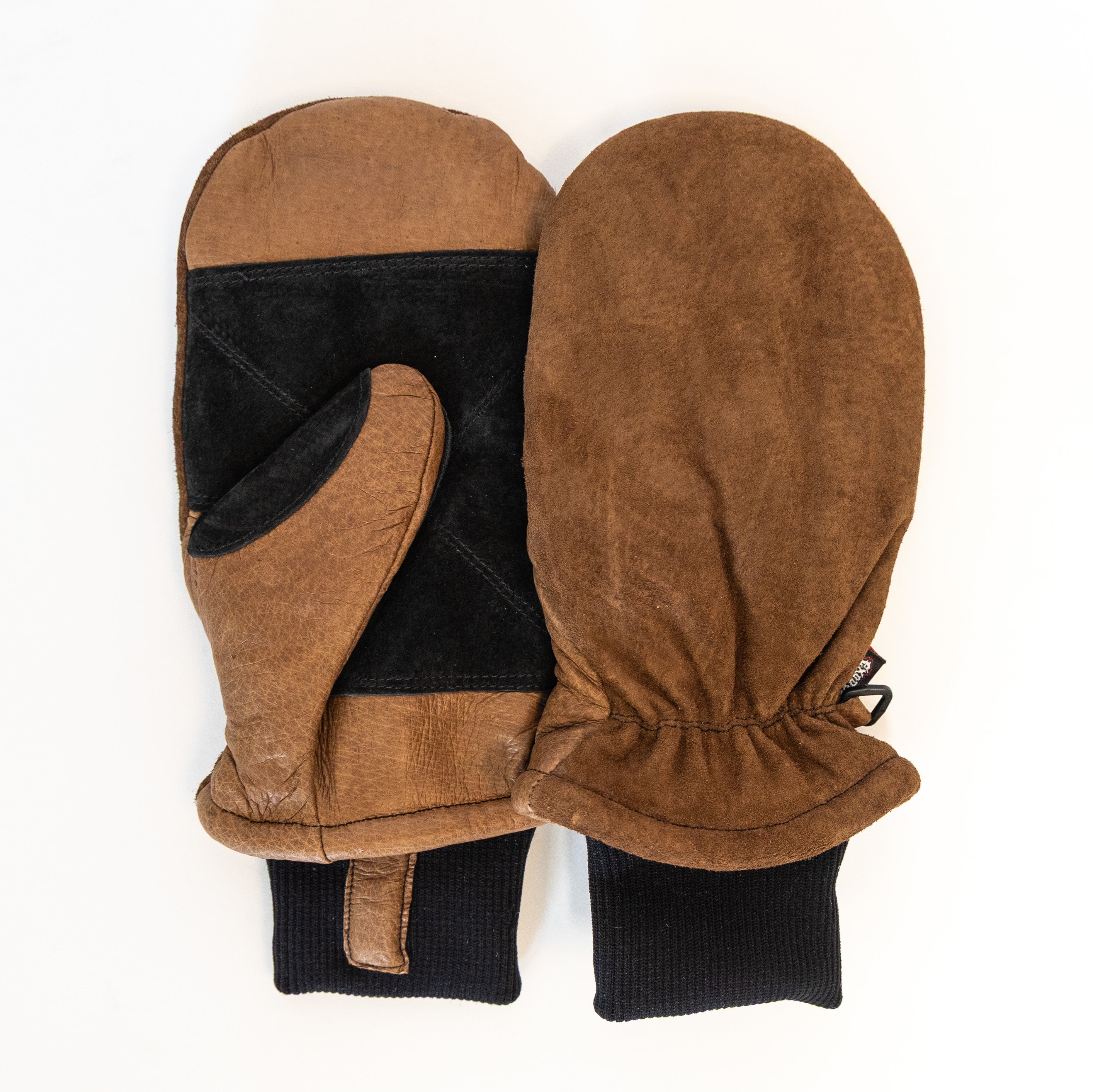 Exodus Rope Tow Mitt Snowboard Mittens - Dark Brown