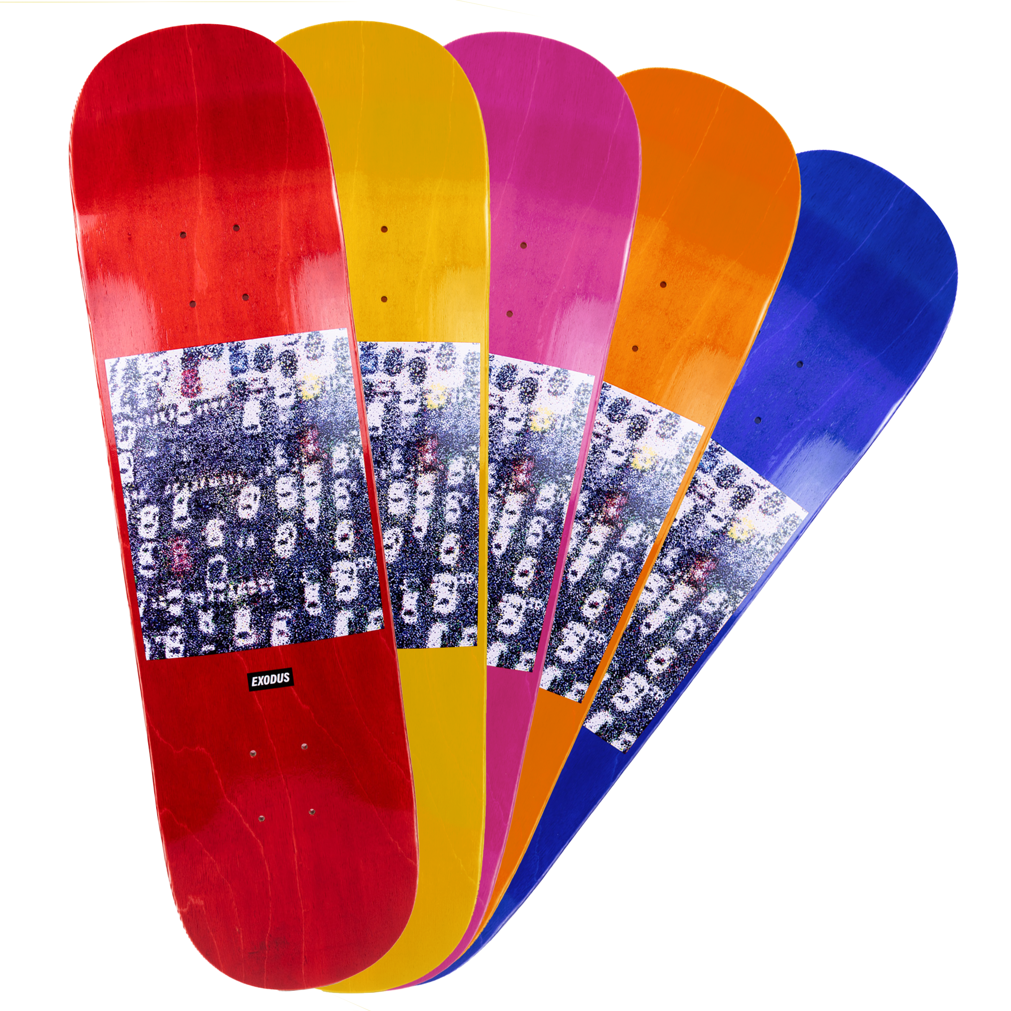 Pointillism Exodus Ride Shop Deck
