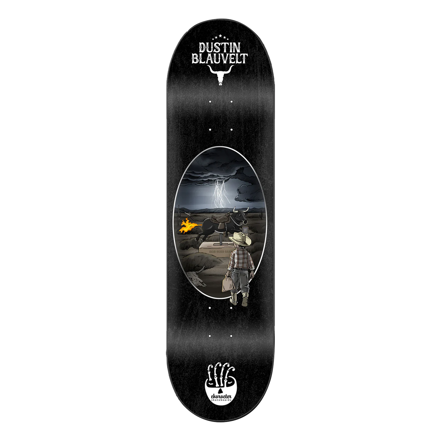 Character Dustin Blauvelt Iron Horn Hank Skateboard Deck