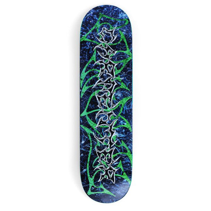 Blake Carpenter Chrome Vinyl Skateboard Deck