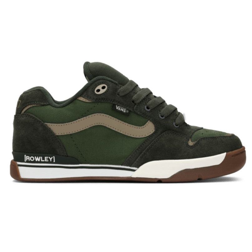 Dark Green Rowley XLT Vans Skate Shoe