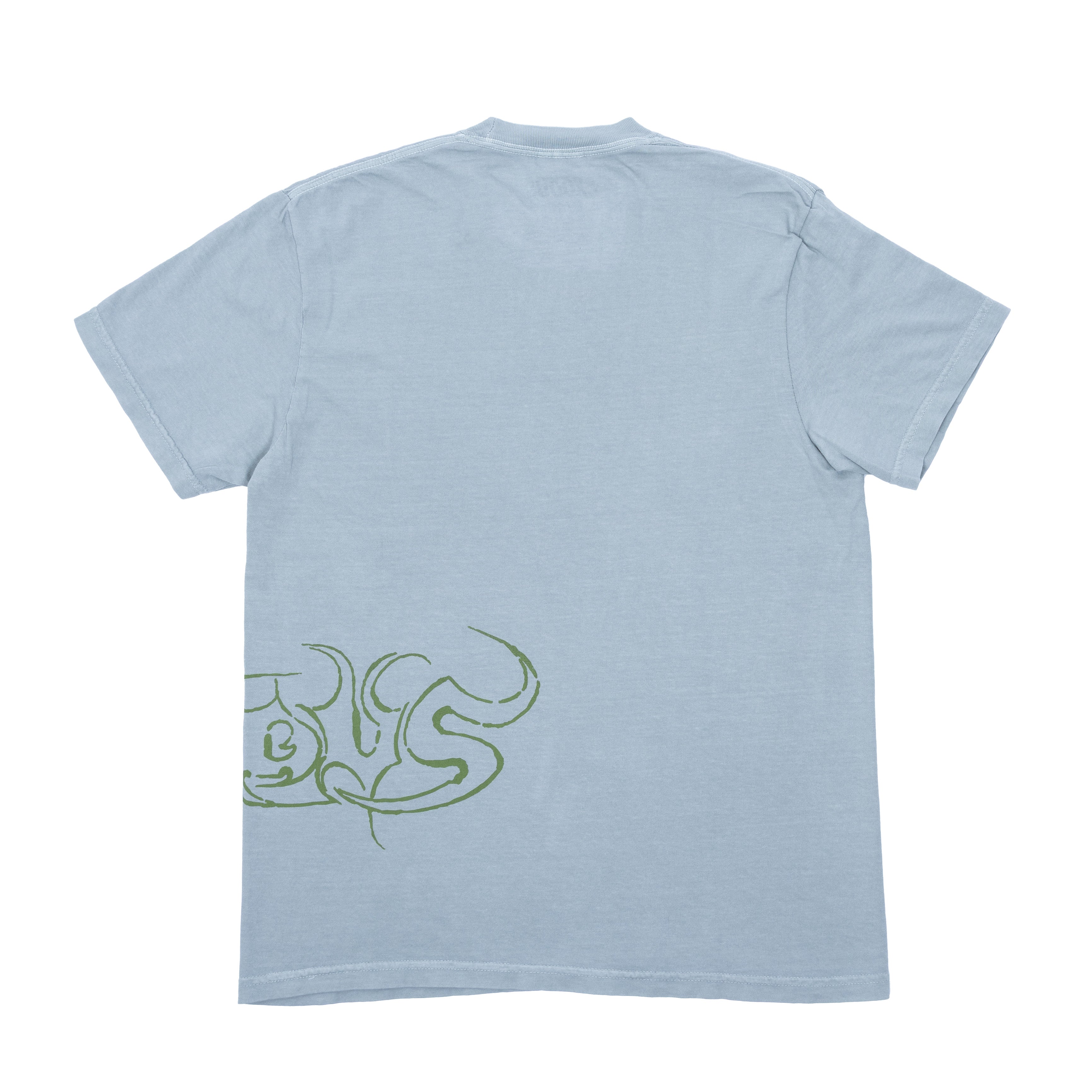 Exodus Side Script Tee - Sage
