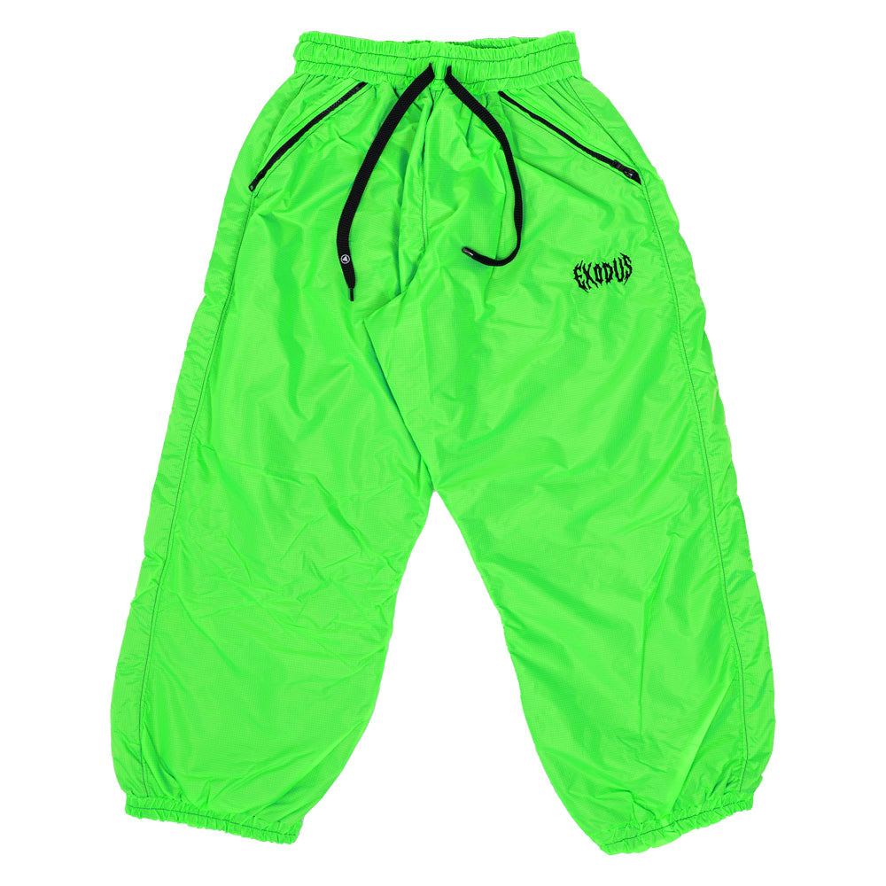 Bright Green Exodus Hammer Snow Pants