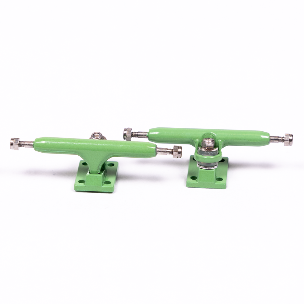 Green Stage III Exodus Fingerboard Trucks