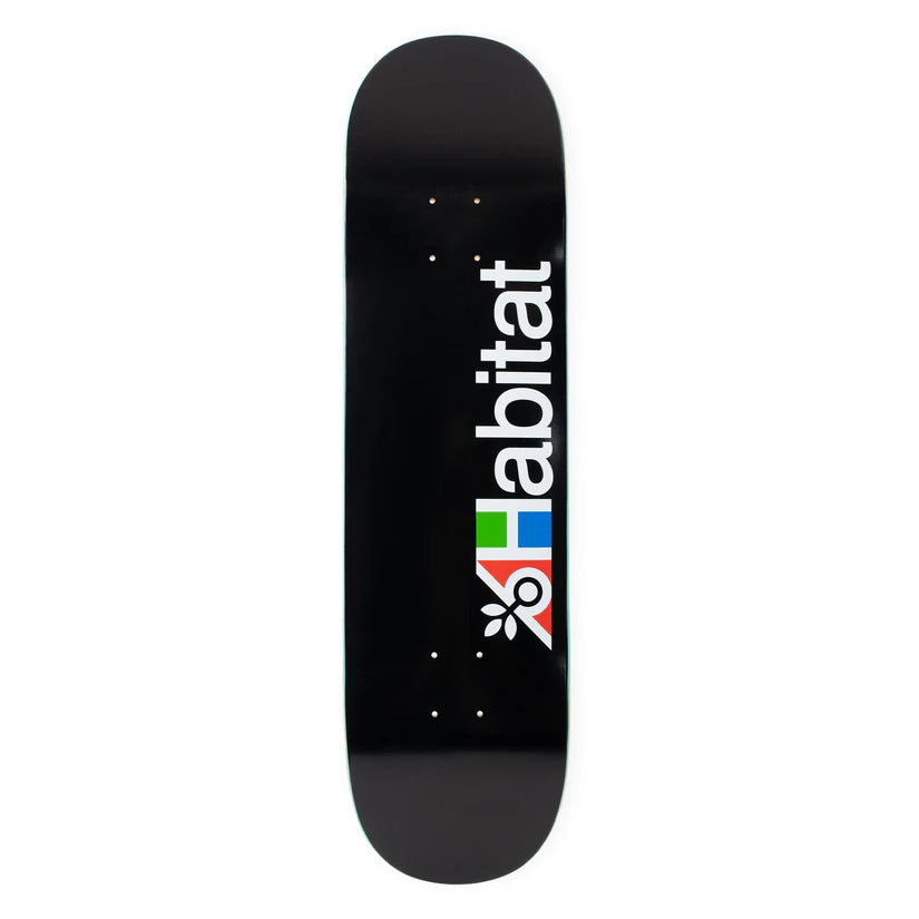 Black Habitat Transit logo deck