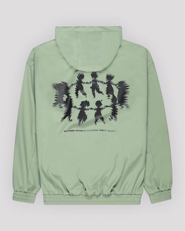 Mean Green Softshell Beyond Medals Hoodie Back