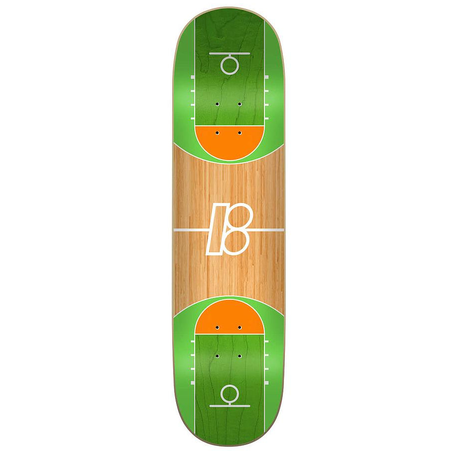 Green Ball Court Plan B Skateboard Deck