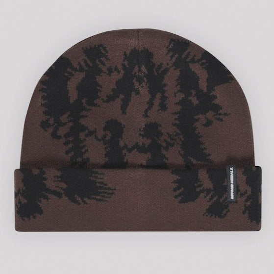 Brown Culture Print Beyond Medals Beanie