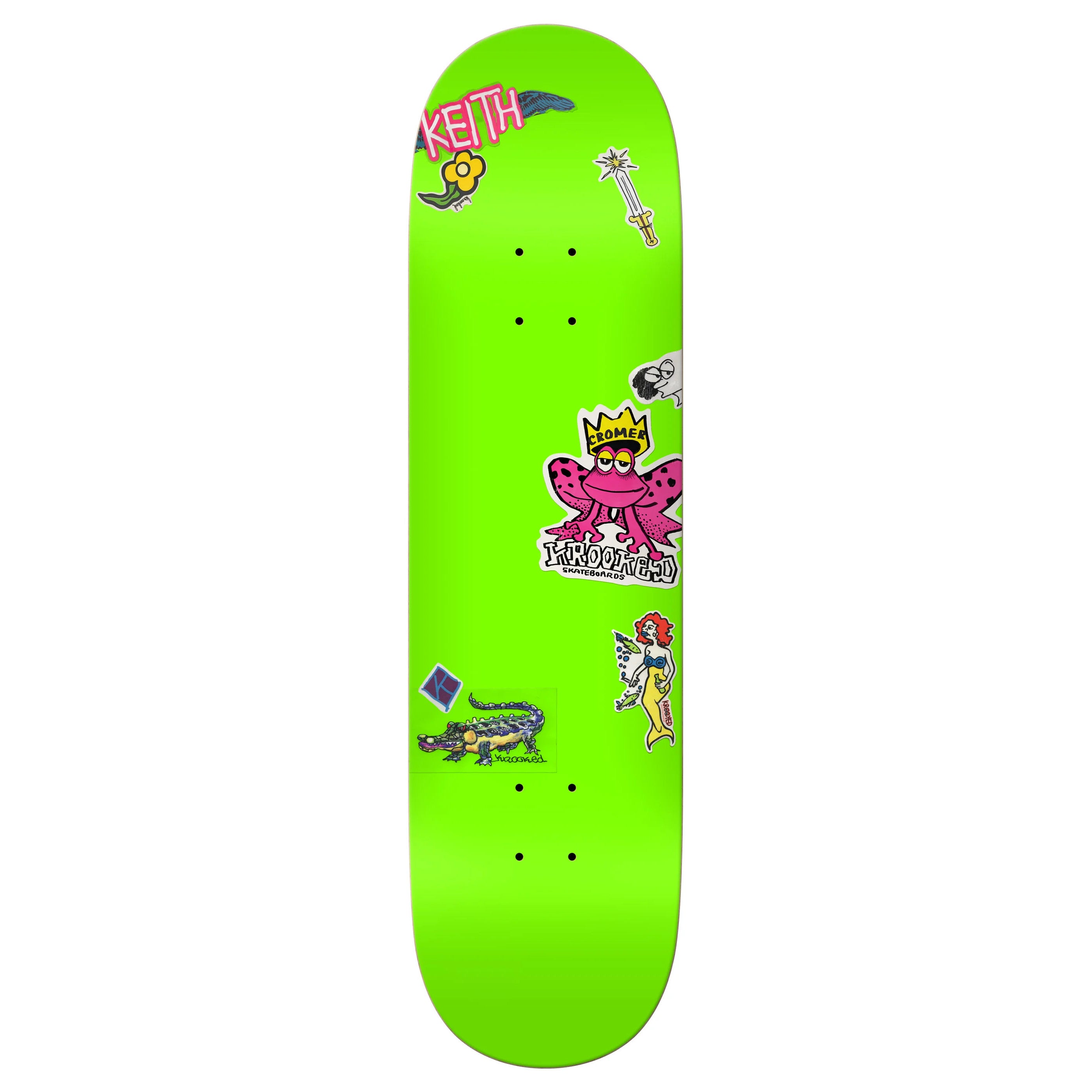 Cromer Neon Stickers Krooked Deck
