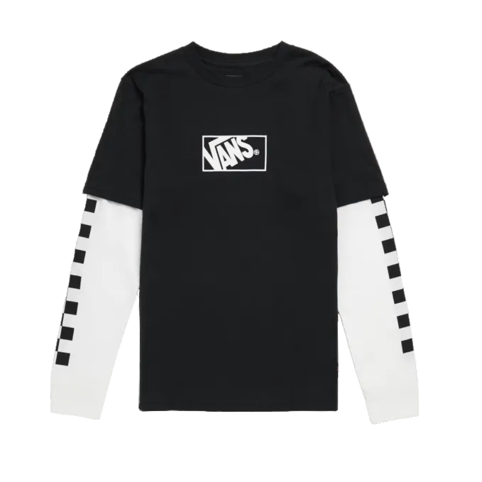 Tilted Two-Fer Vans Long Sleeve Shirt