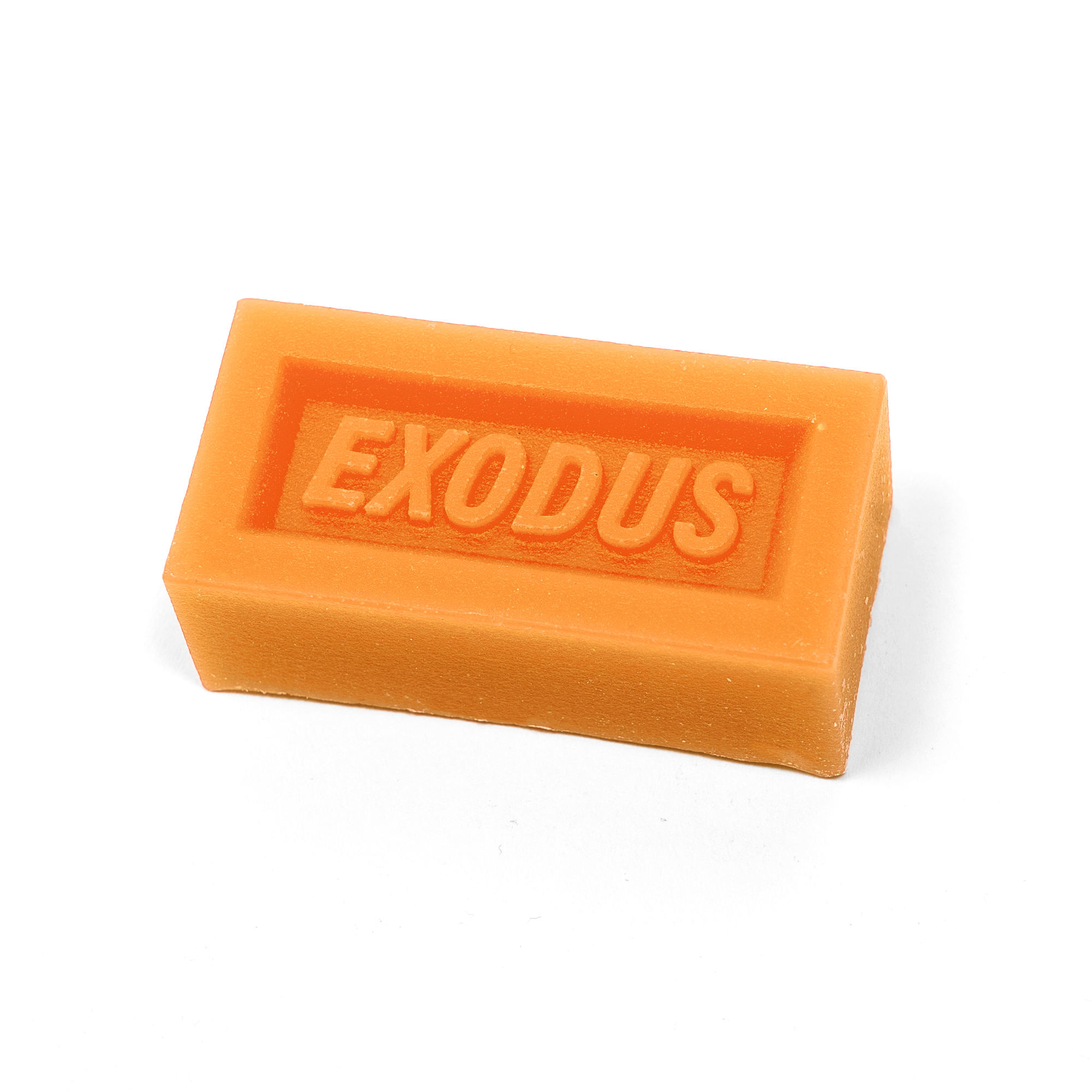 Orange Mini Exodus Brick Skateboard Wax