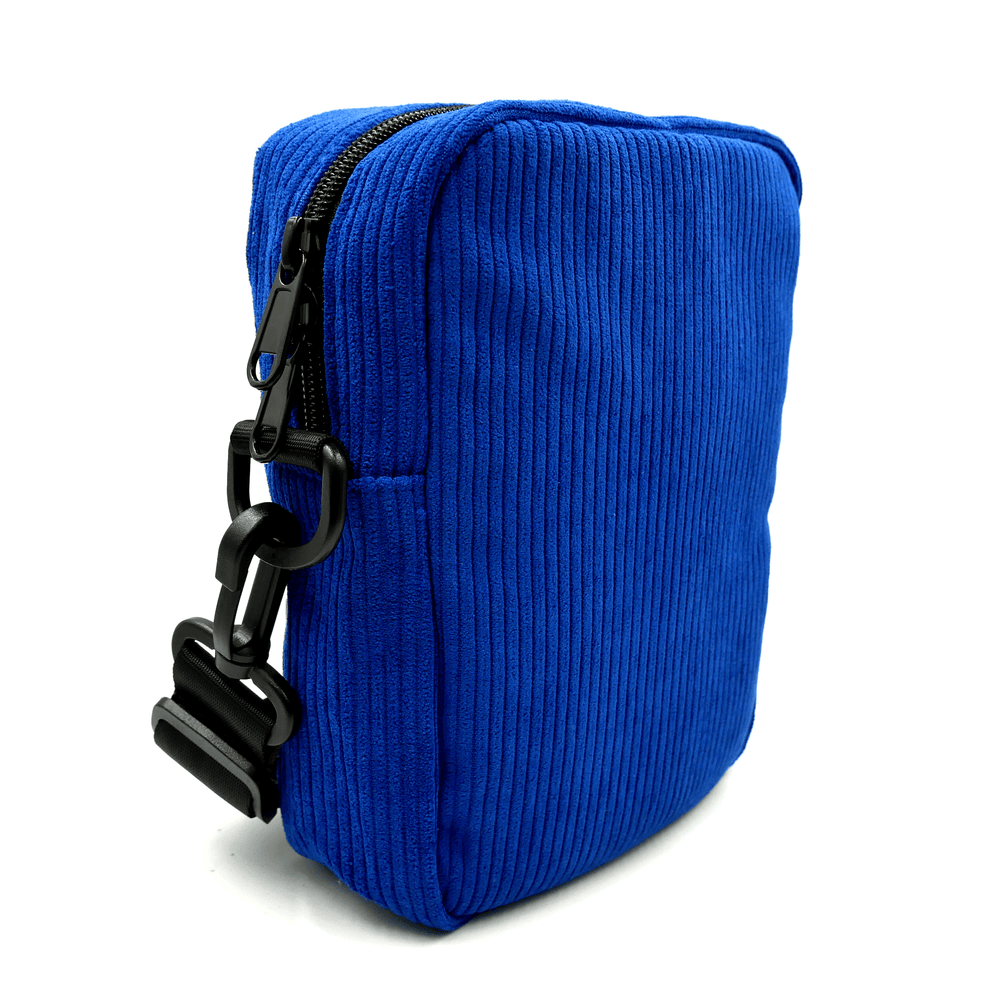 Slushcult Anywhere Side Bag - Blue Corduroy