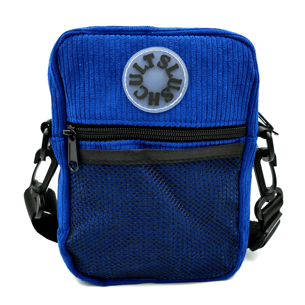 Slushcult Anywhere Side Bag - Blue Corduroy