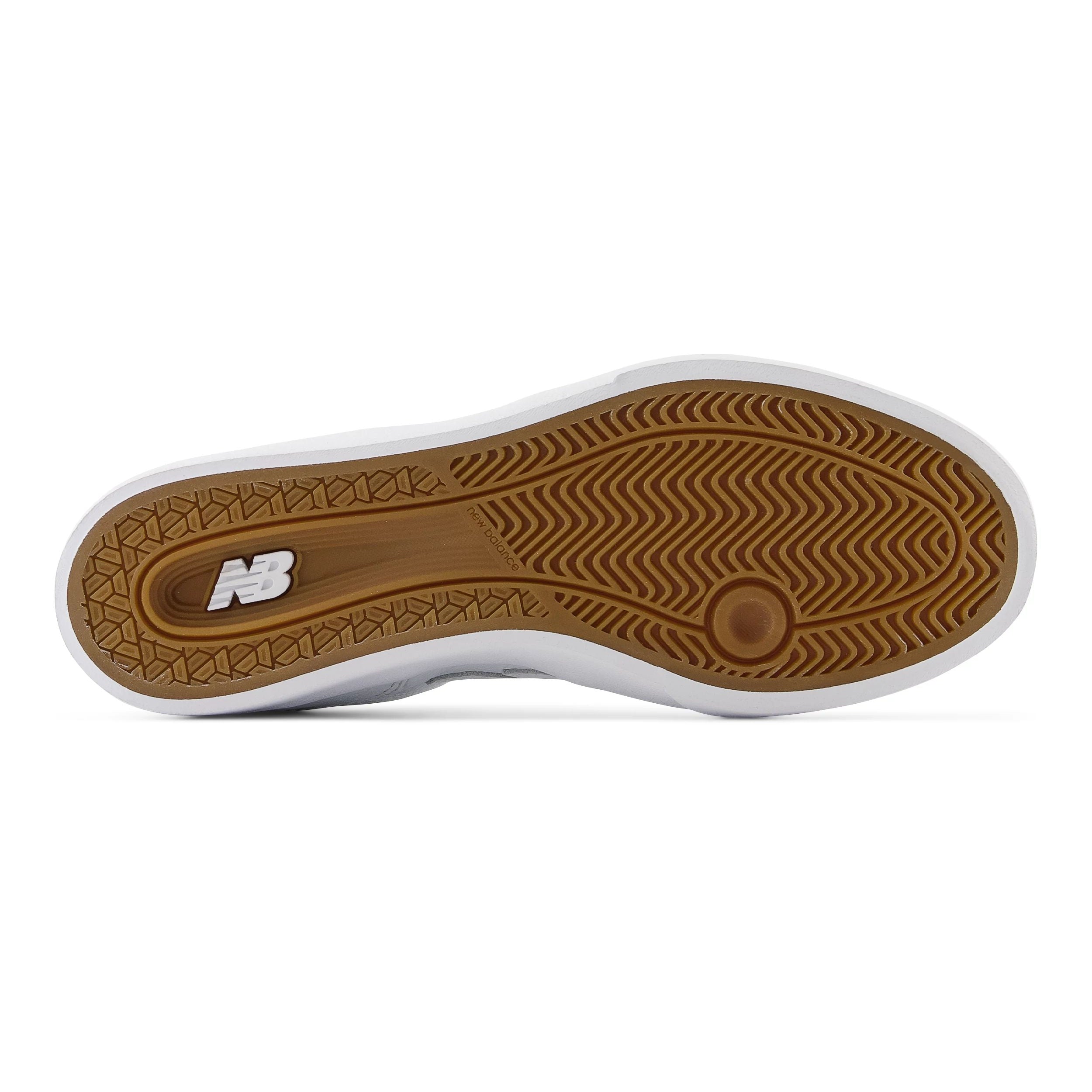 White/White NM574 NB Numeric Skate Shoe Bottom