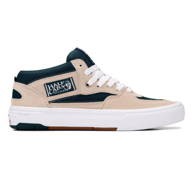 Oatmeal/Teal Wafflecup Vans Skate Half Cab Shoe