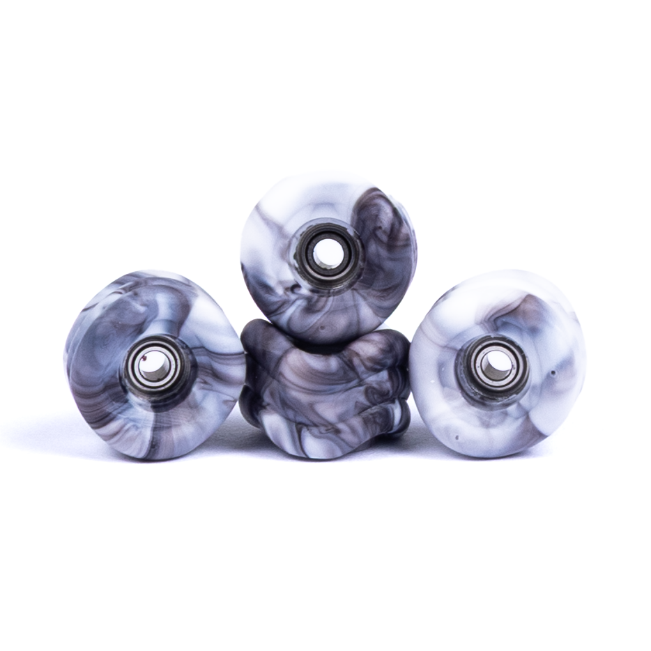 Maple 70D Shark Wheel Fingerboard Wheels - Onyx Swirl