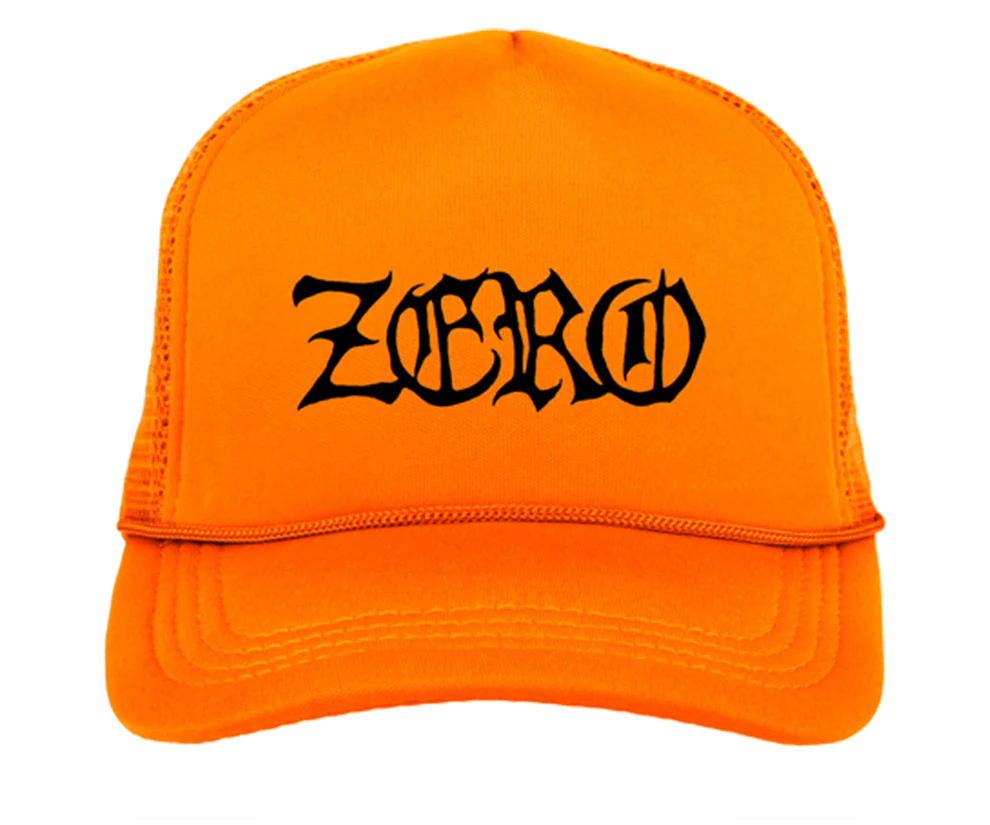 Zero Wasteland Hunter Trucker Hat - Orange