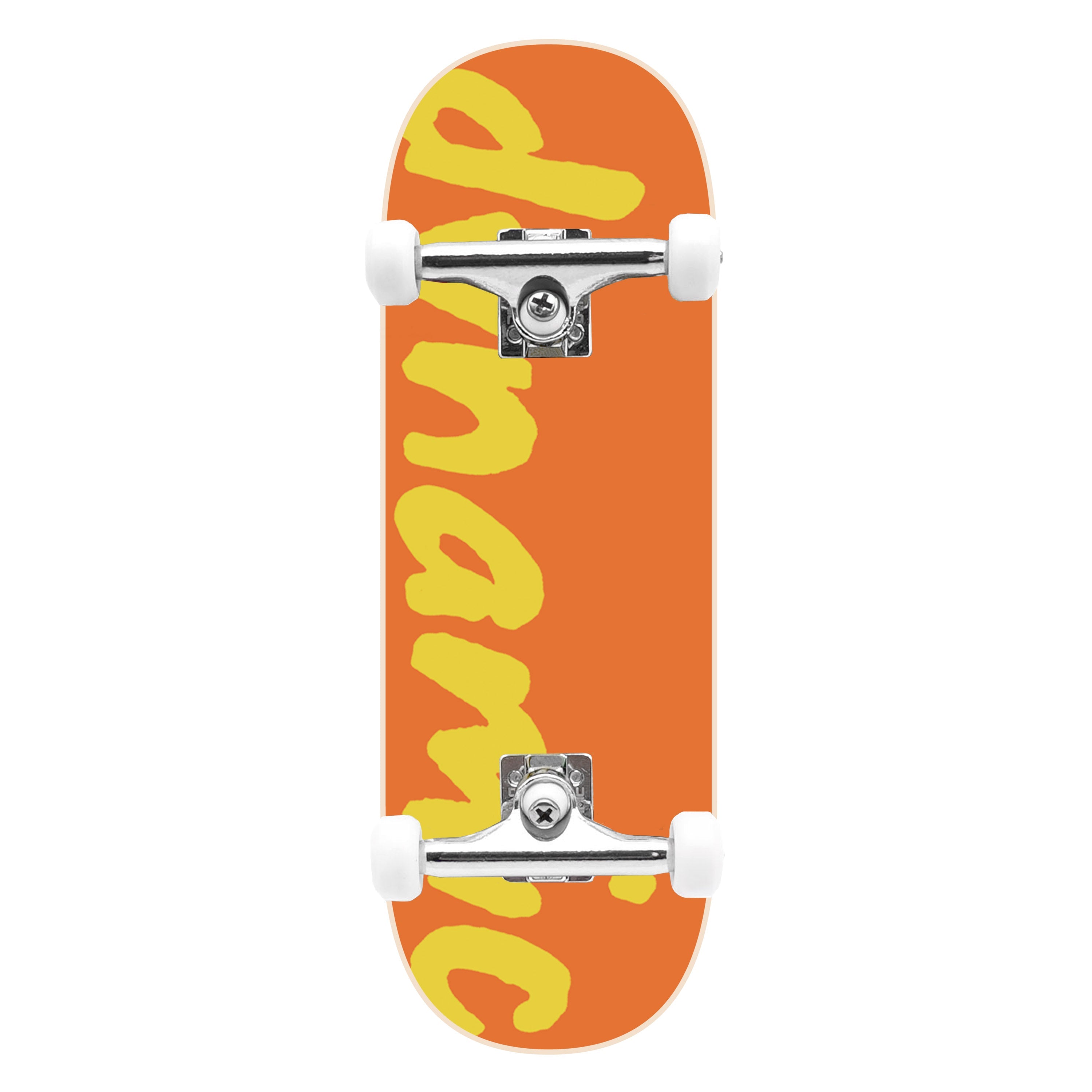 Orange Painted Logo Dynamic Fingerboard Complete