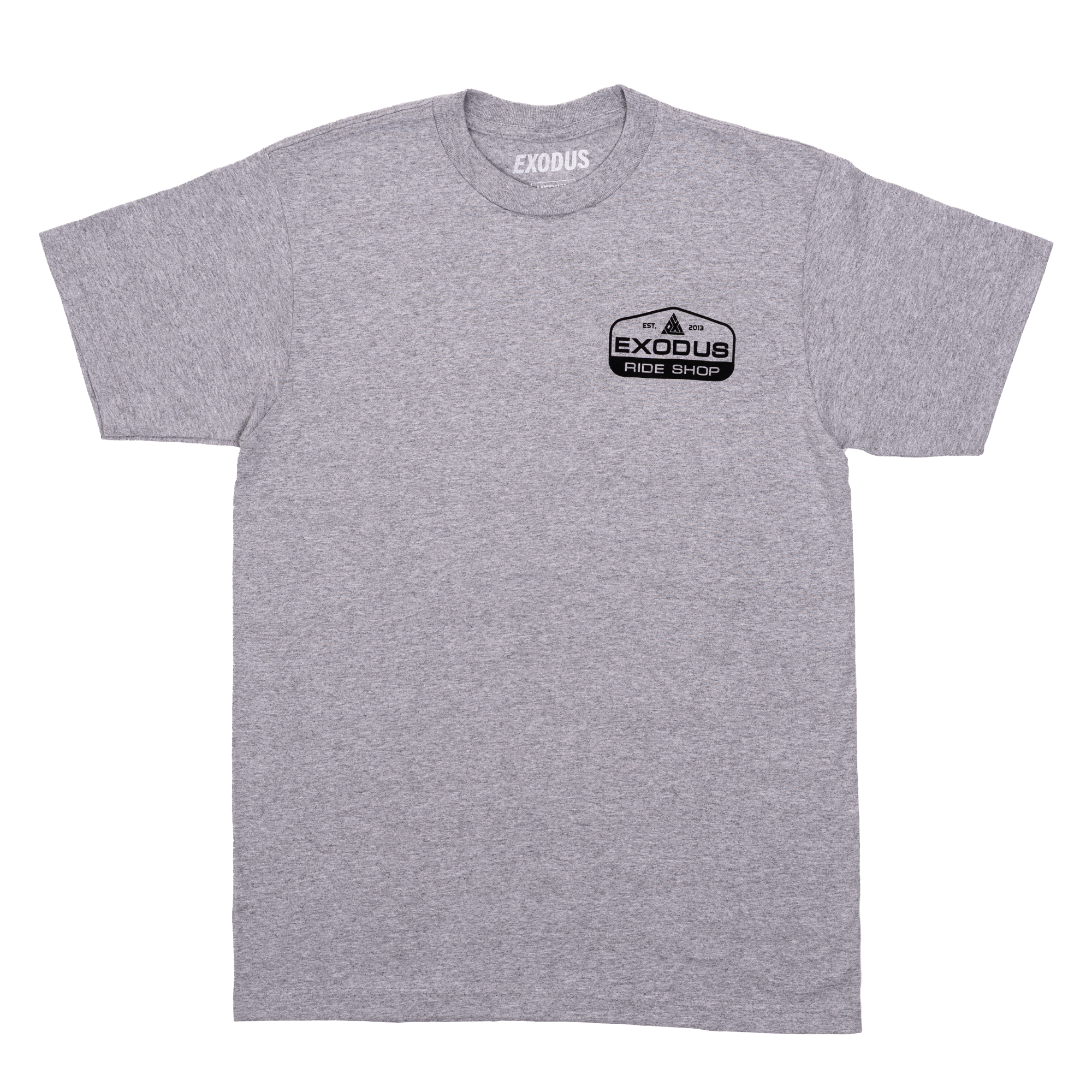 Heather Grey Patch Logo Exodus T-Shirt