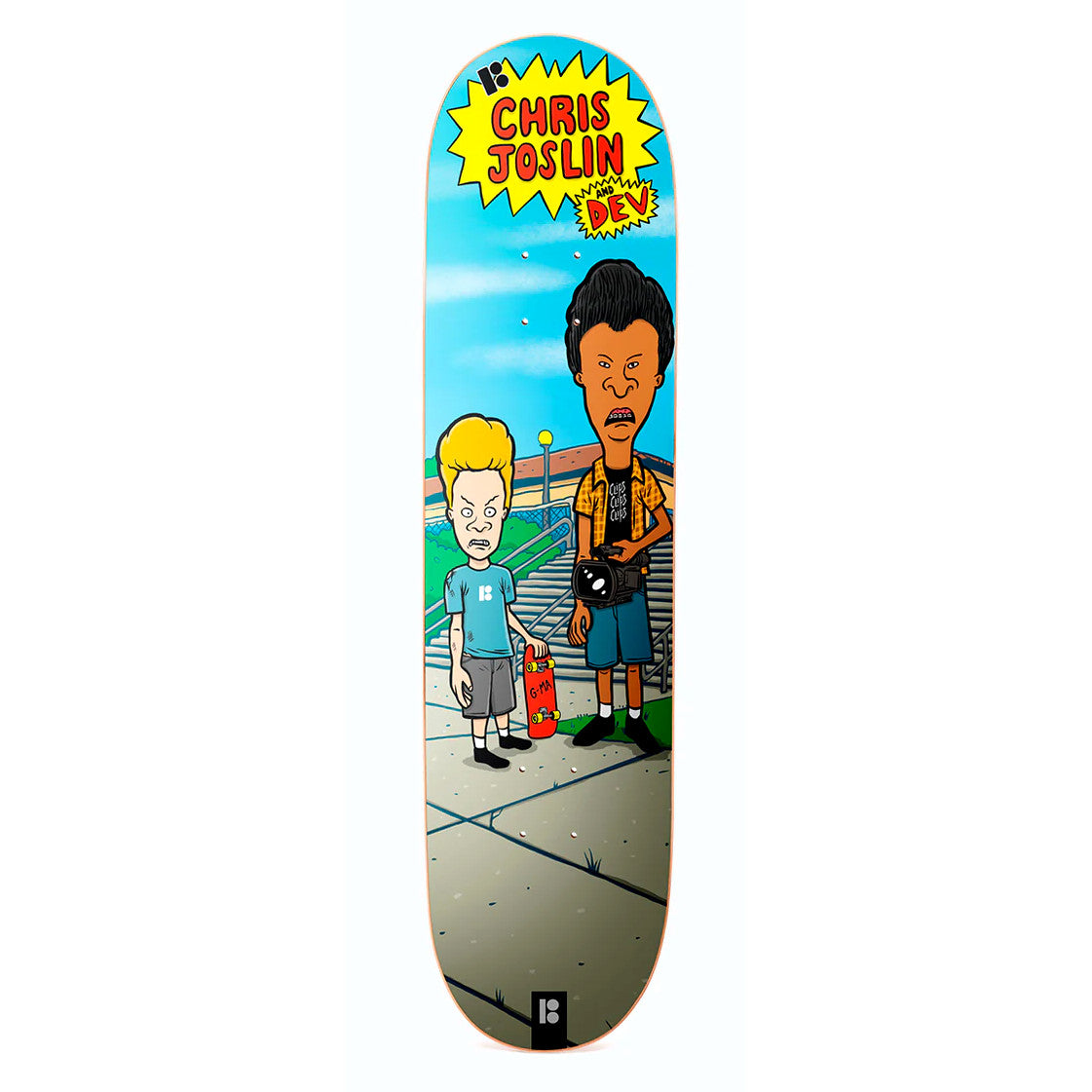 Chris Joslin and Dev Plan B Skateboard Deck