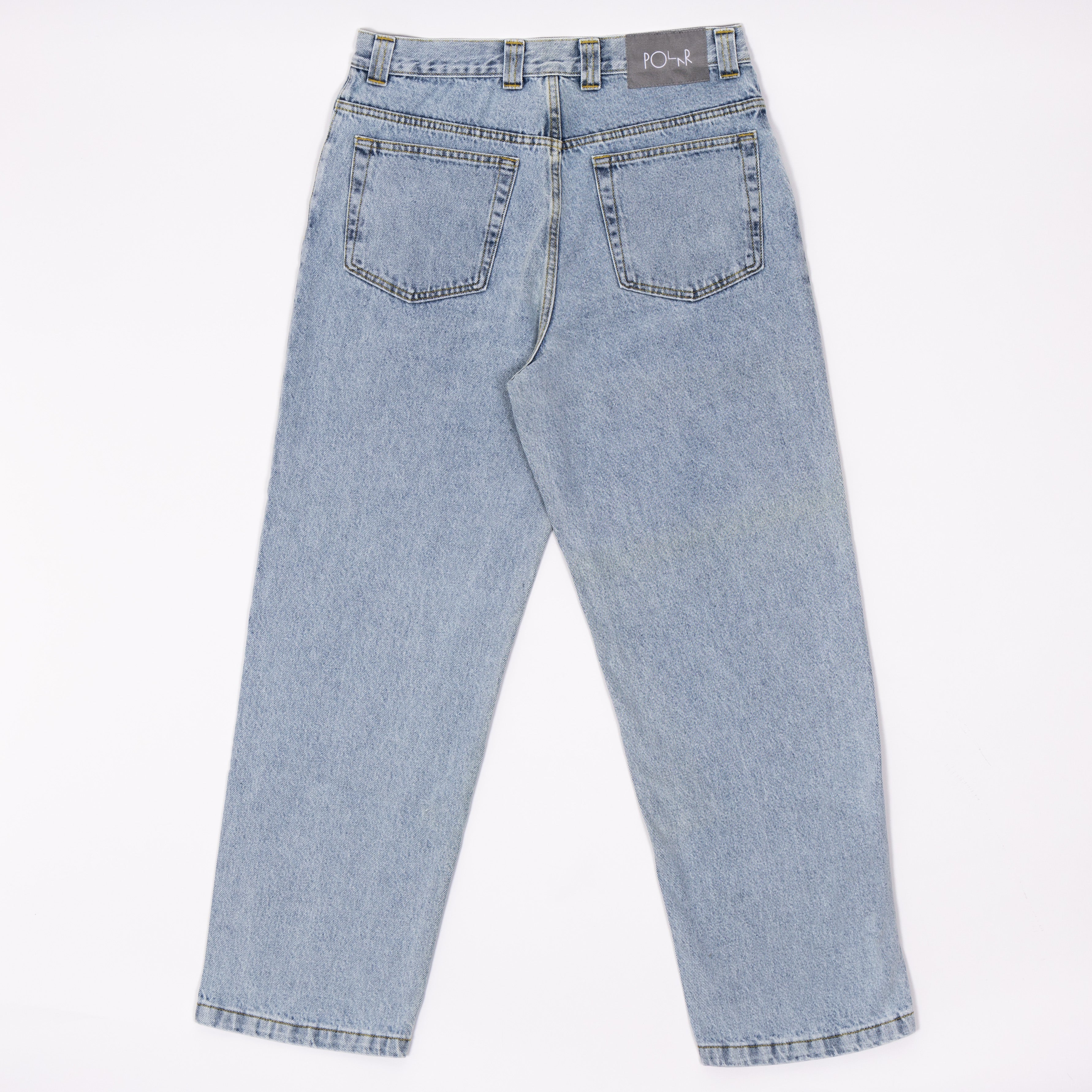 Polar '93! Denim Jeans - Light Blue