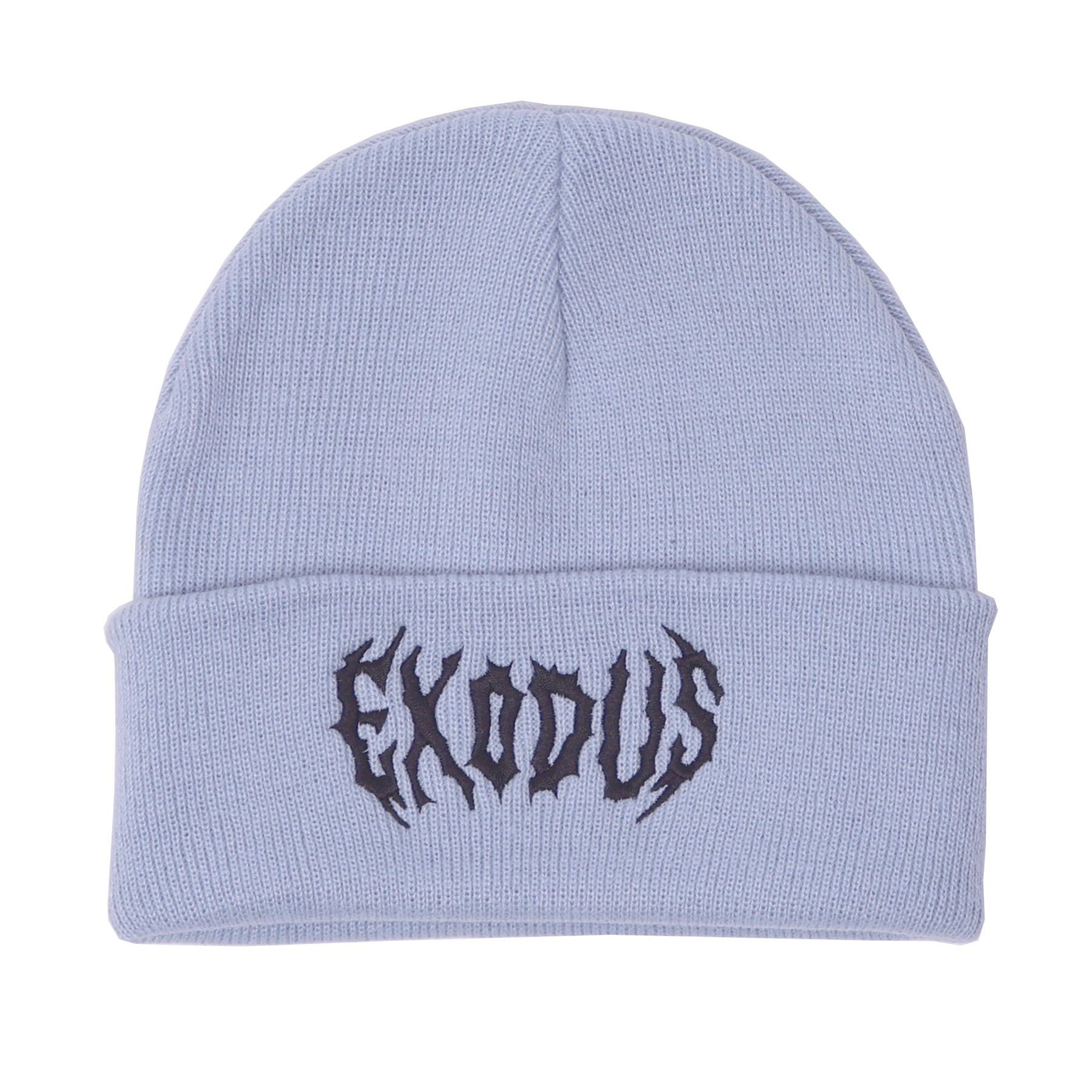 Exodus Metal Cuff Beanie - Powder