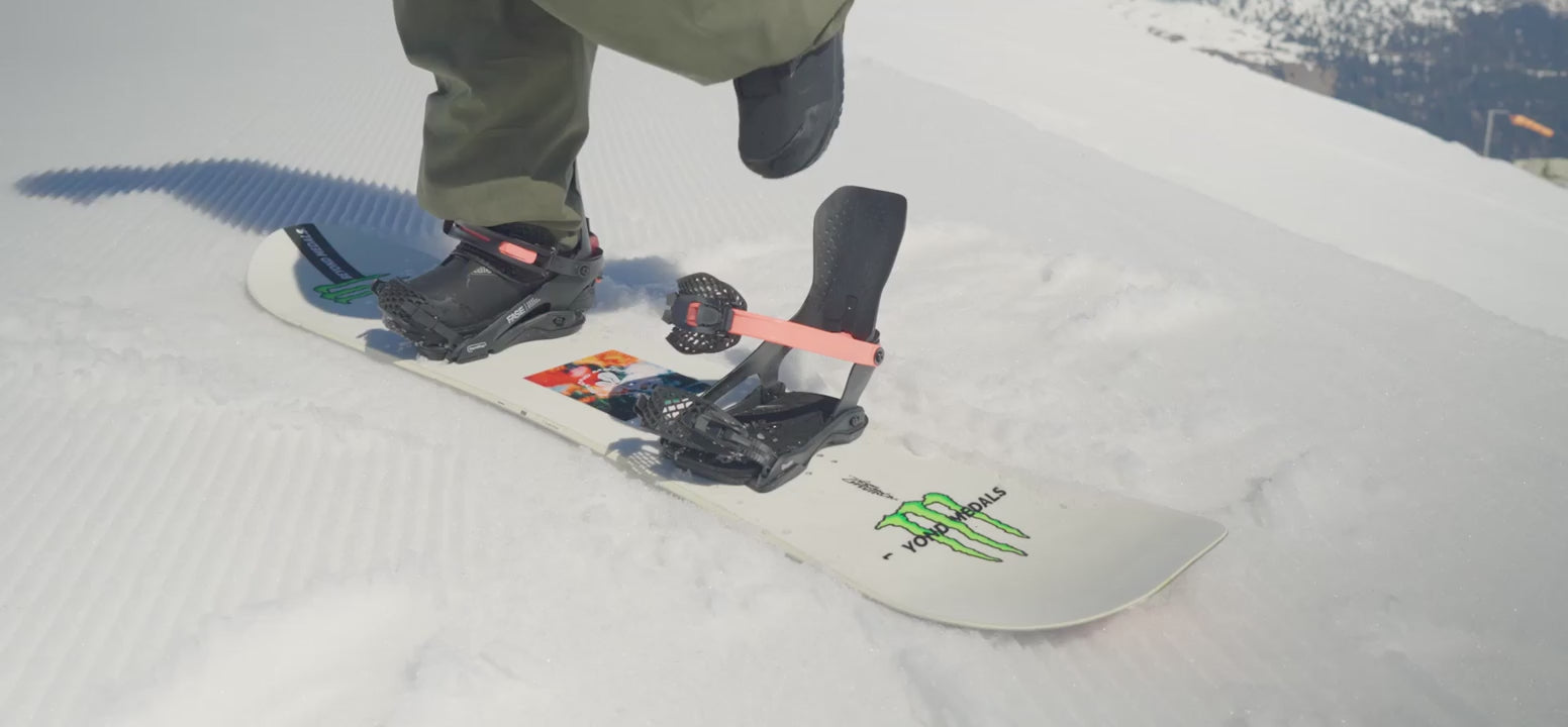 Bataleon fast entry FASE snowboard binding quick video