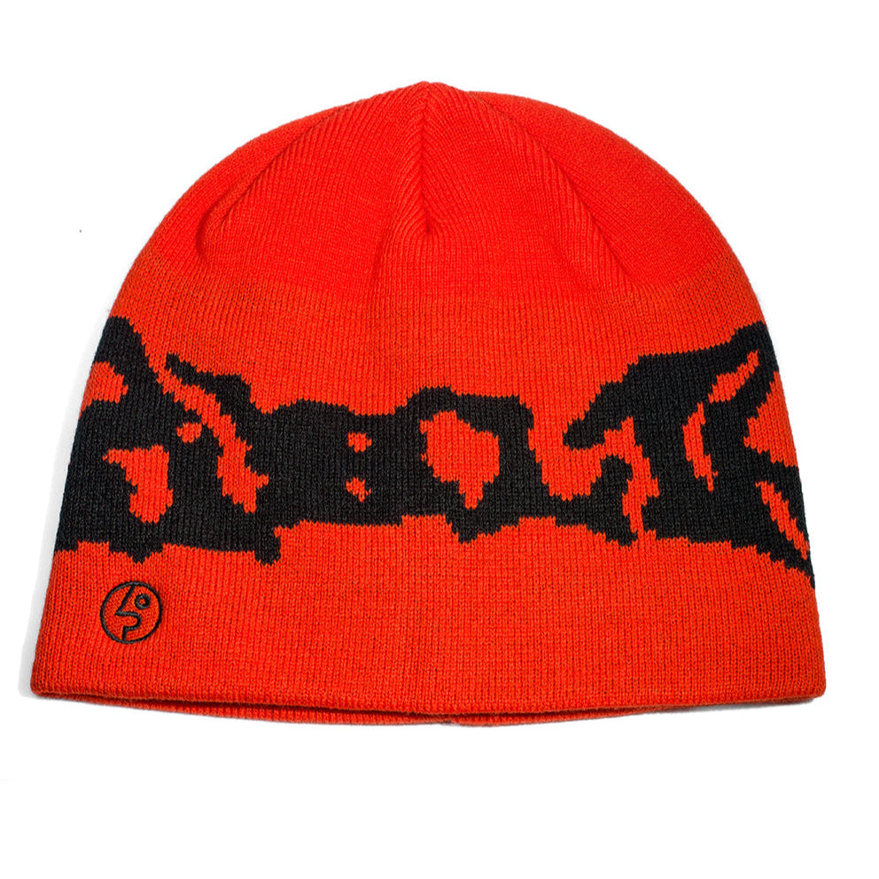 Red Splat Skully Public Beanie