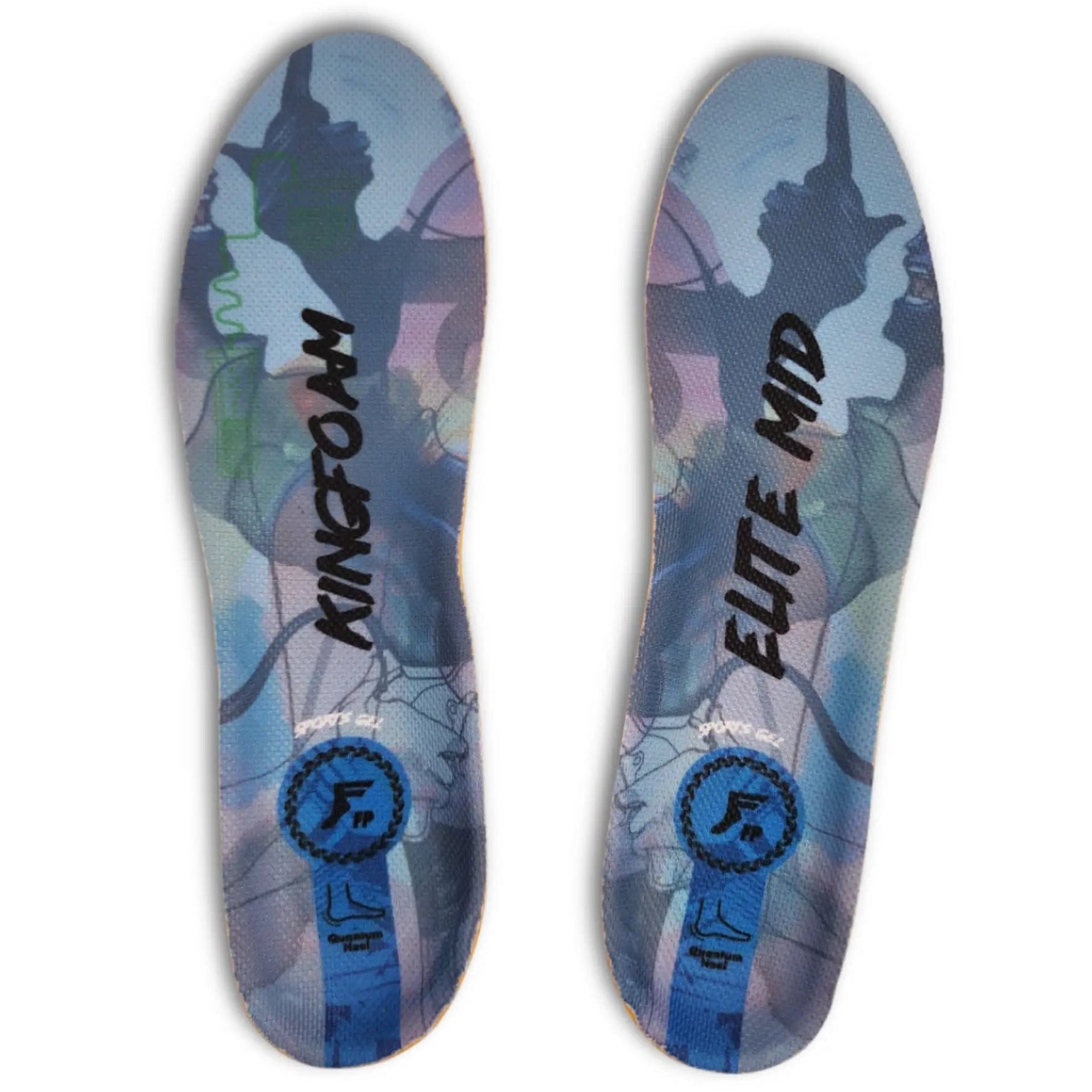 Quantum Heel Kingfoam Elite Infinity Foam Footprint Insoles