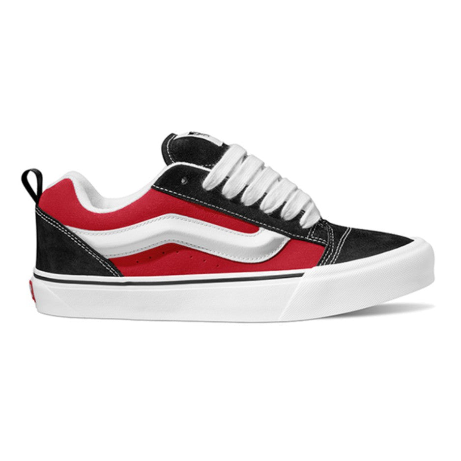 Vans Knu Skool Shoe - Red/True White
