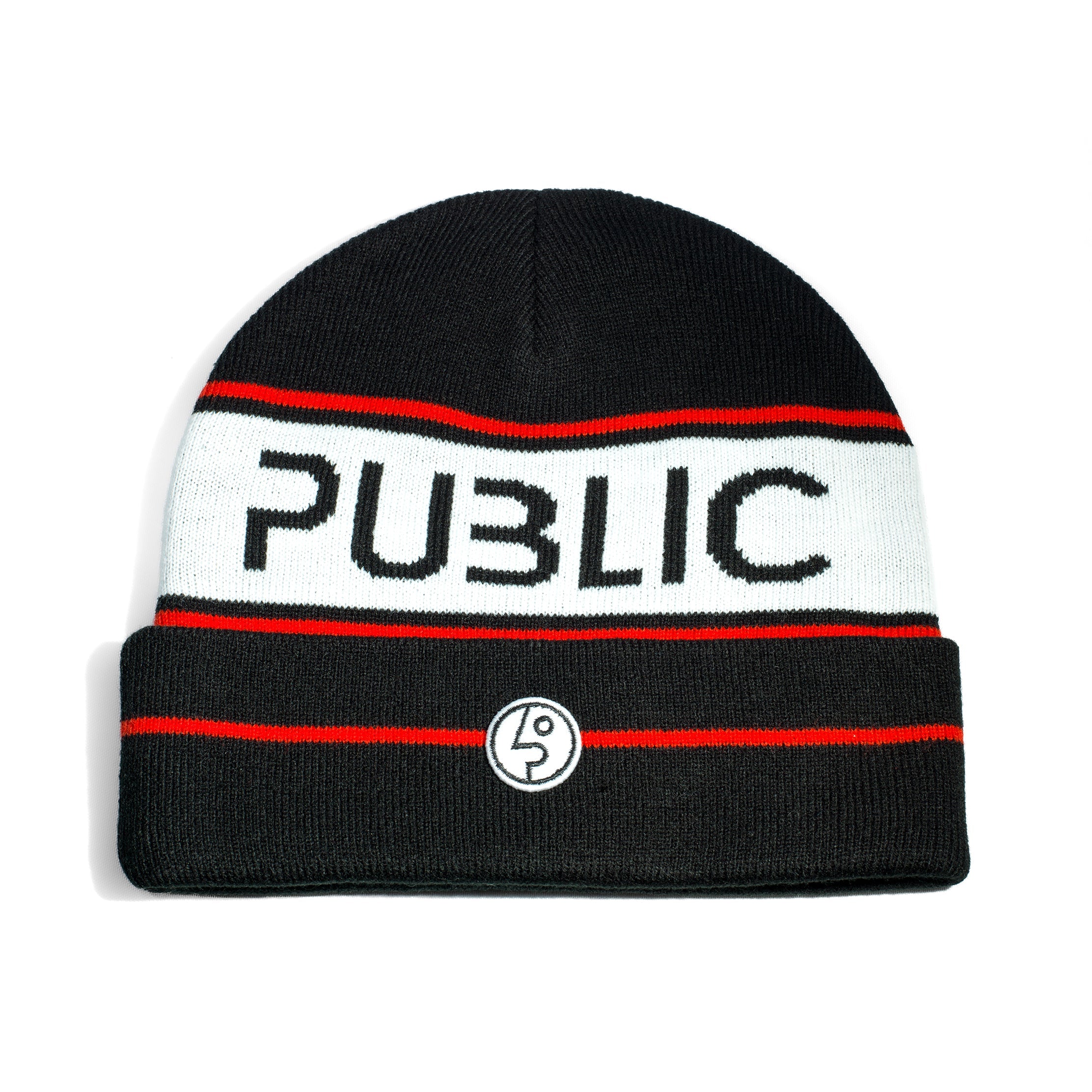 Public Retro Beanie - Black