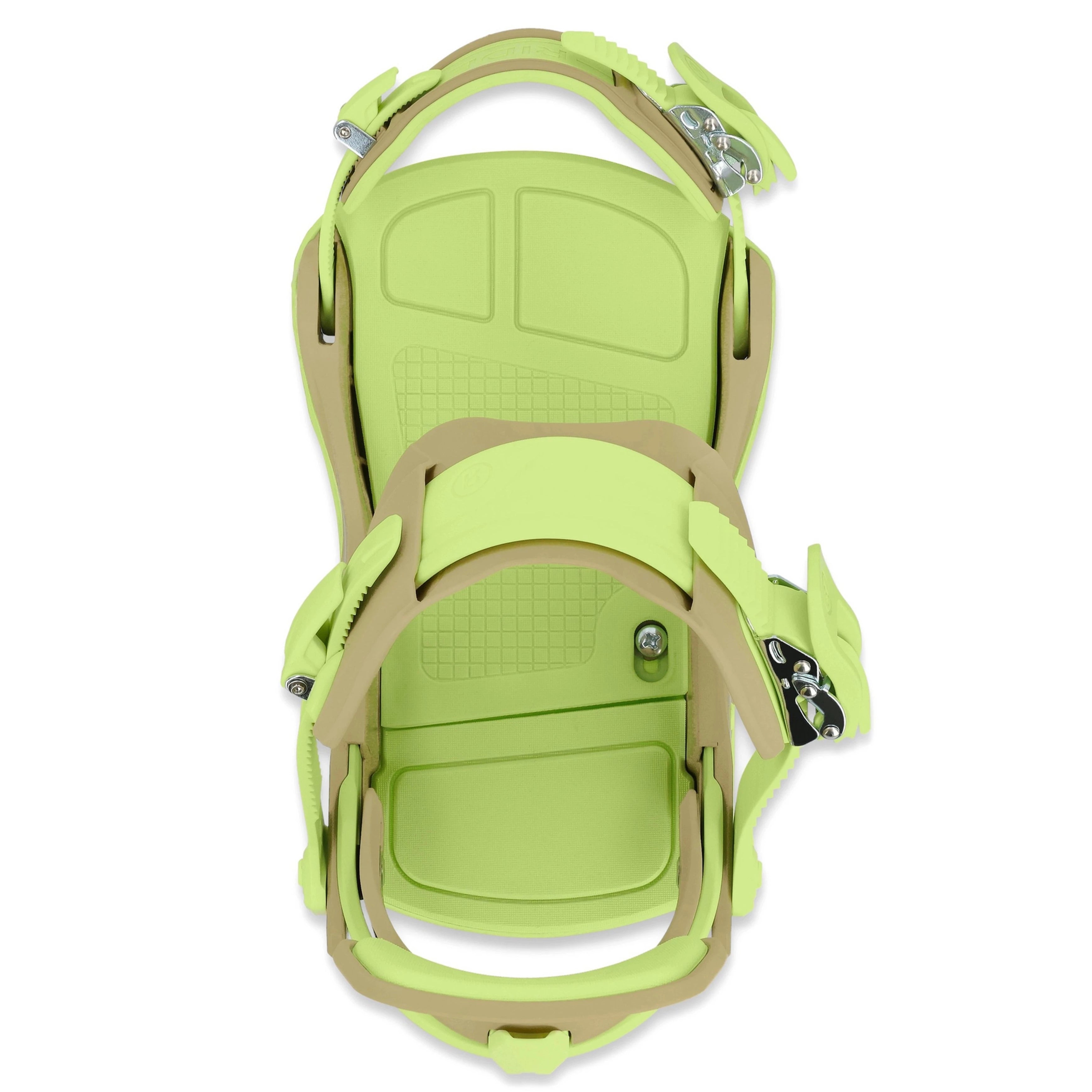 2024 Olive/Green C-6 Ride Snowboard Bindings Top