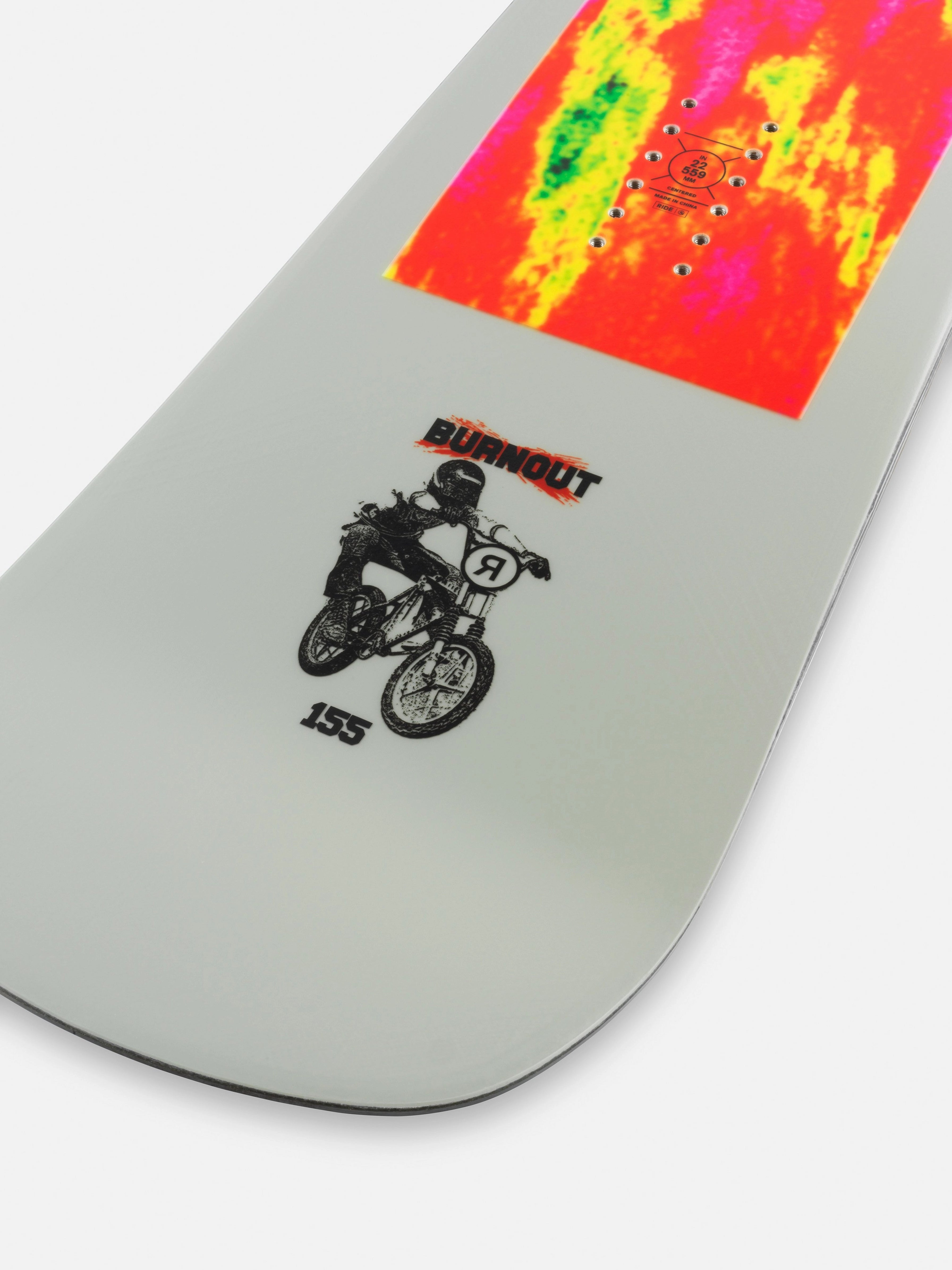 2026 Burnout Ride Snowboard Detail