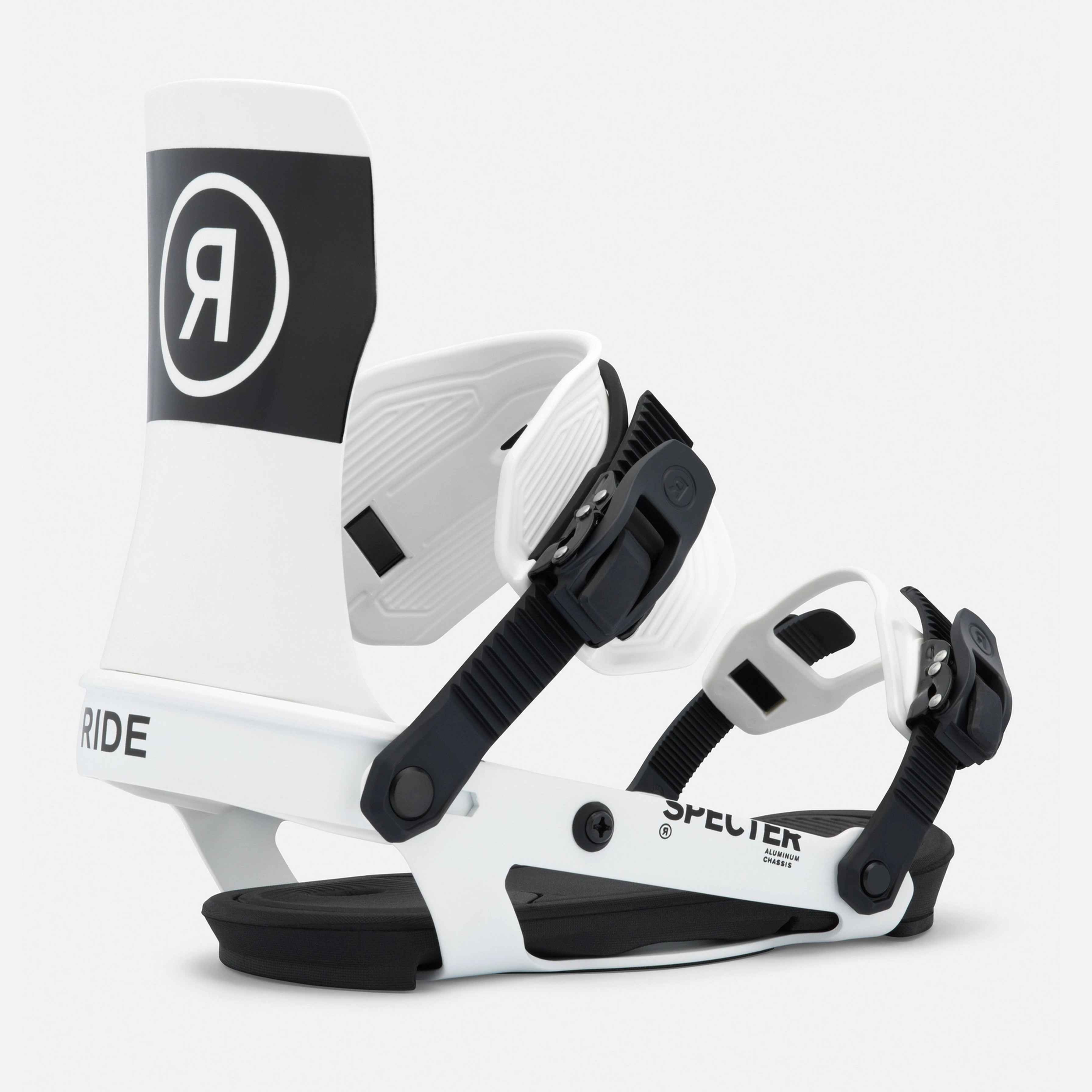 White 2026 Specter Ride Snowboard Bindings