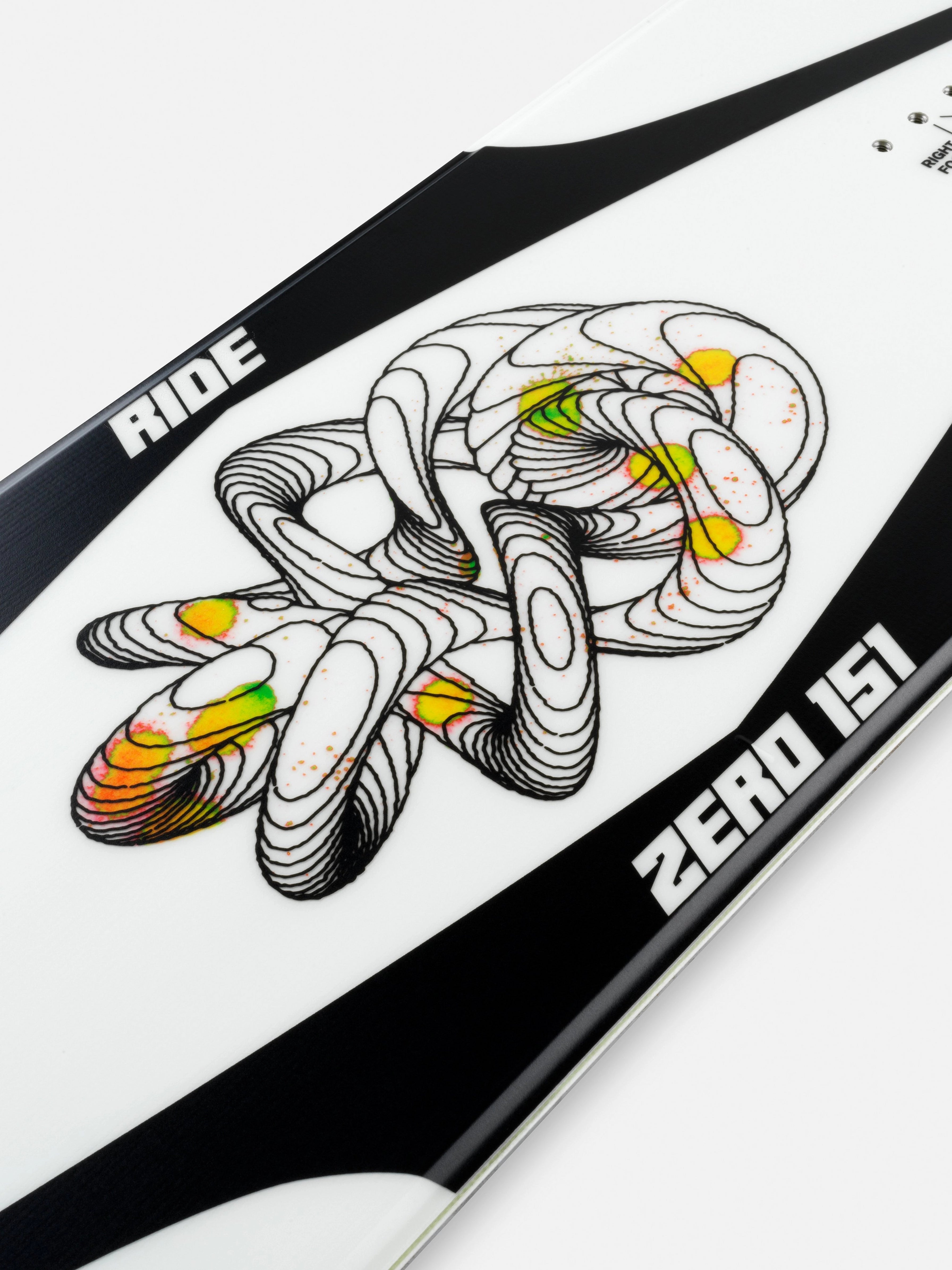 2026 Zero Ride Snowboard Detail