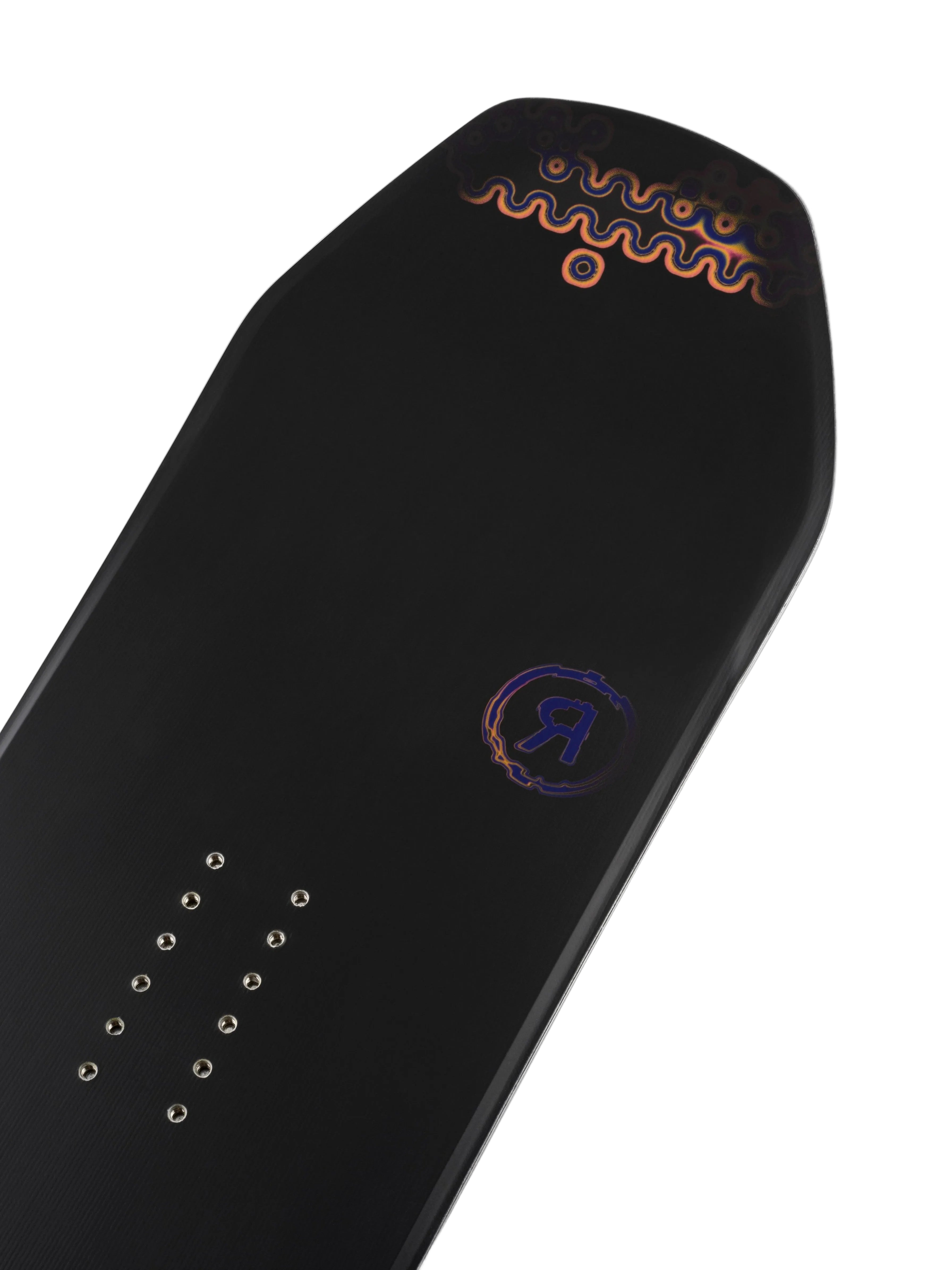 157 2027 Ride Benchwarmer Snowboard Detail